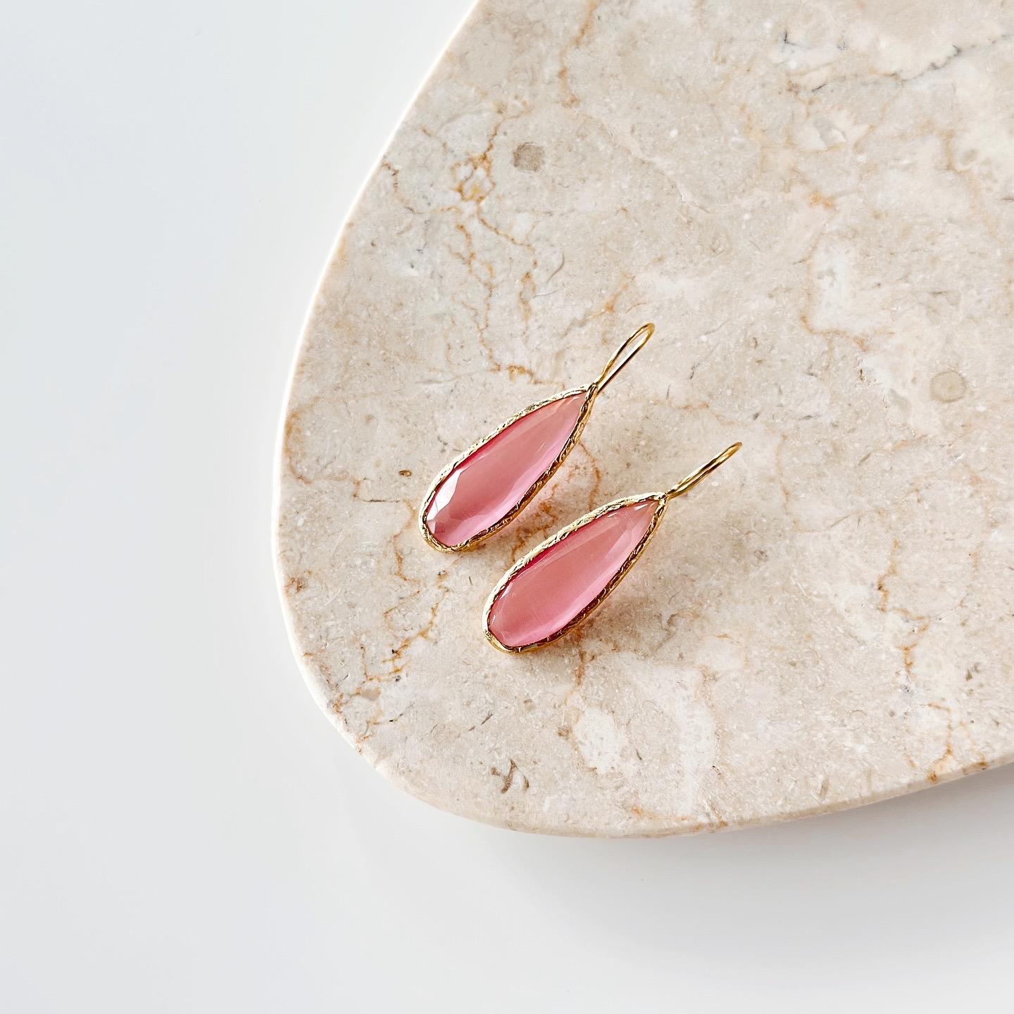 Goccia Doğal taş küpe