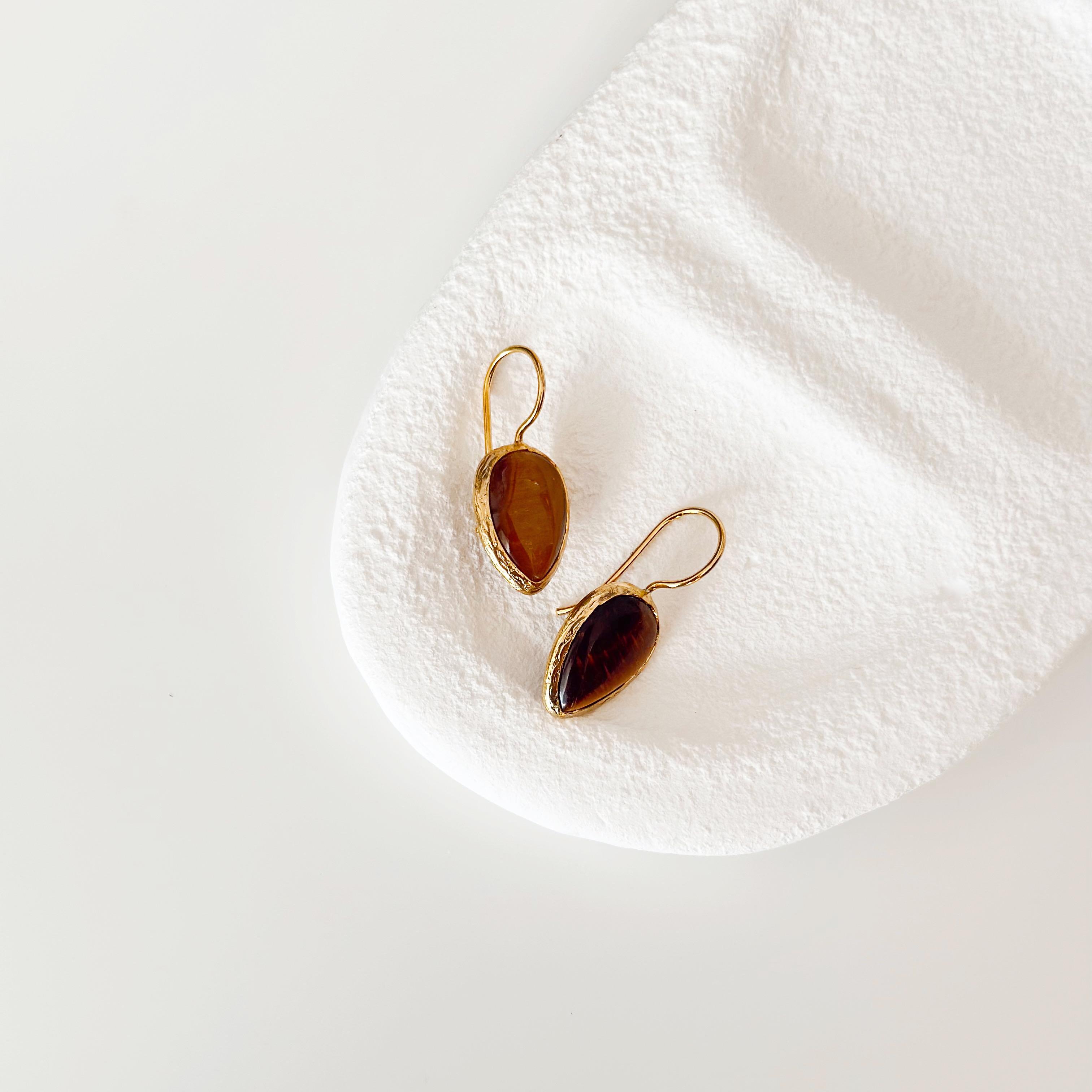 Mystery Doğal taş küpe