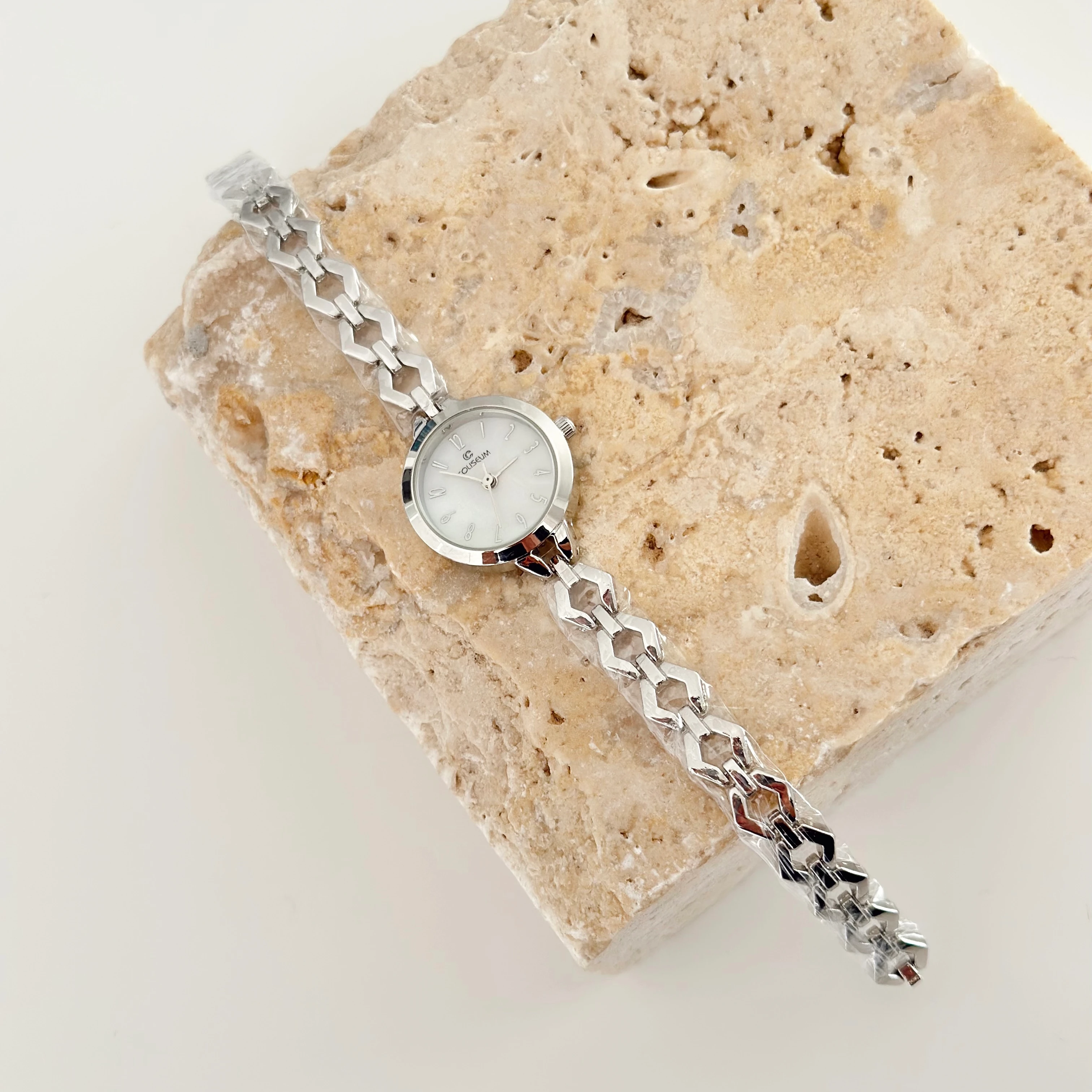 Brisa Gümüş Saat Beyaz