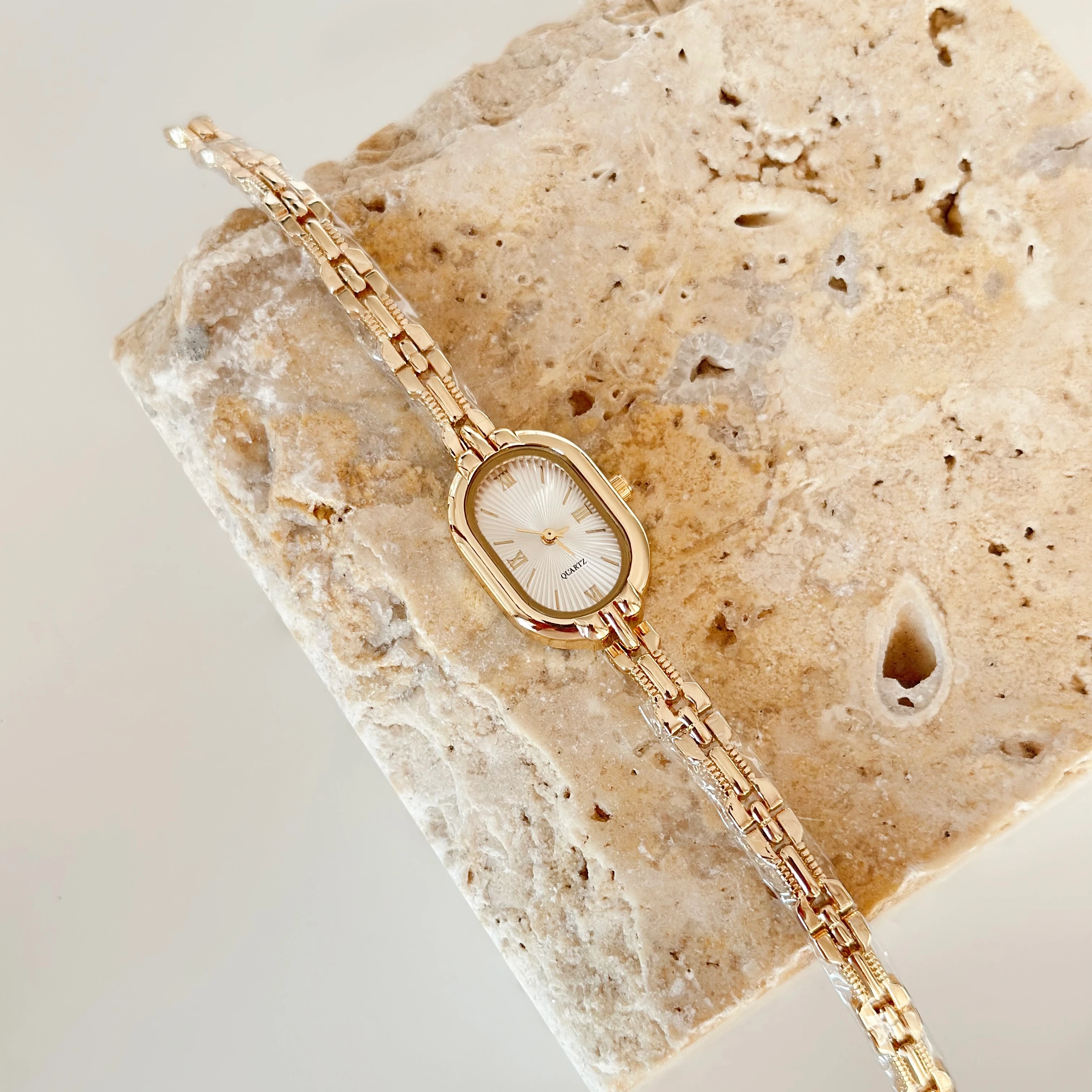 Claro Gold Saat Beyaz