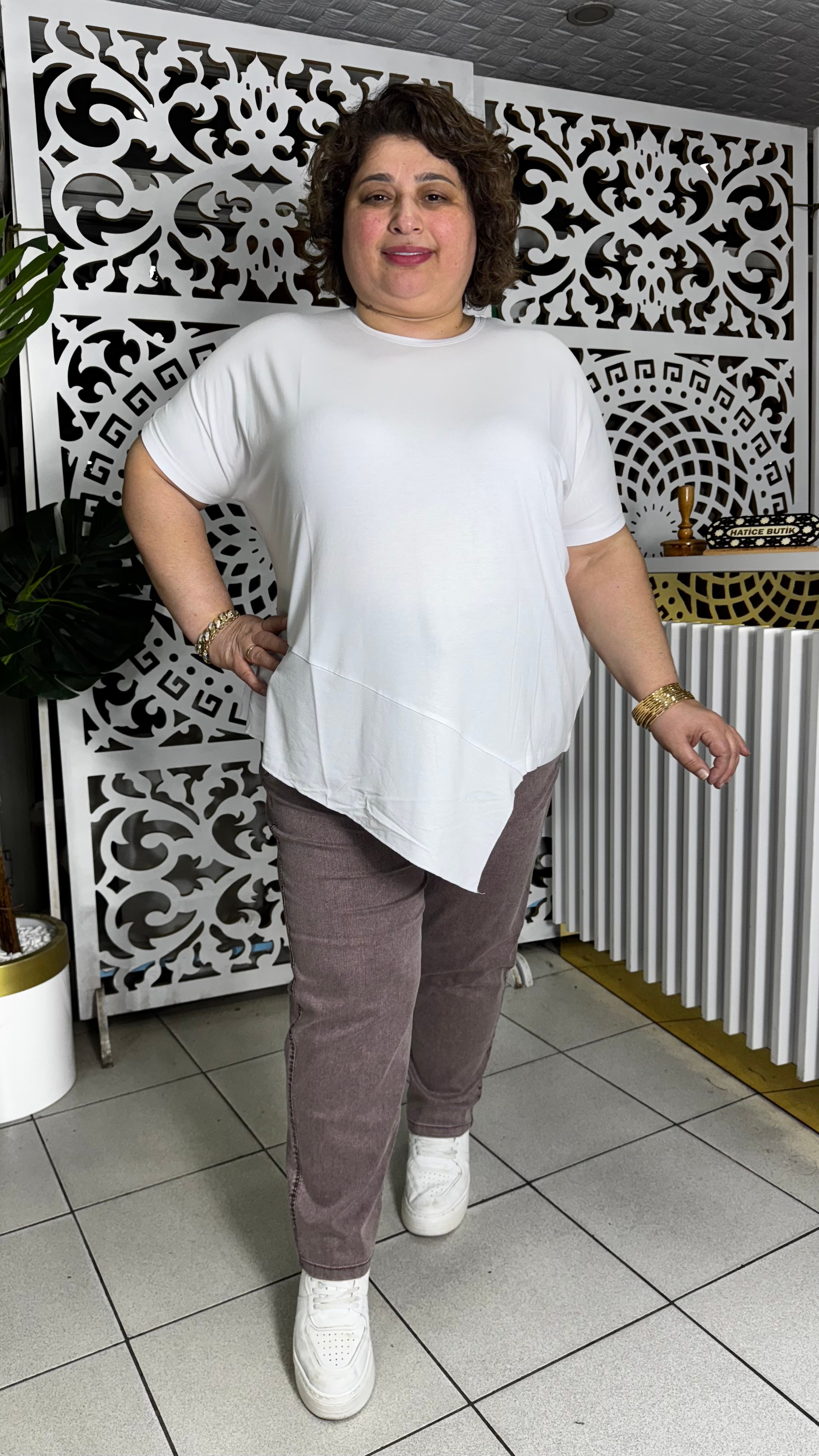 AKAR KUMAŞ FUL ESNEK PANTOLON