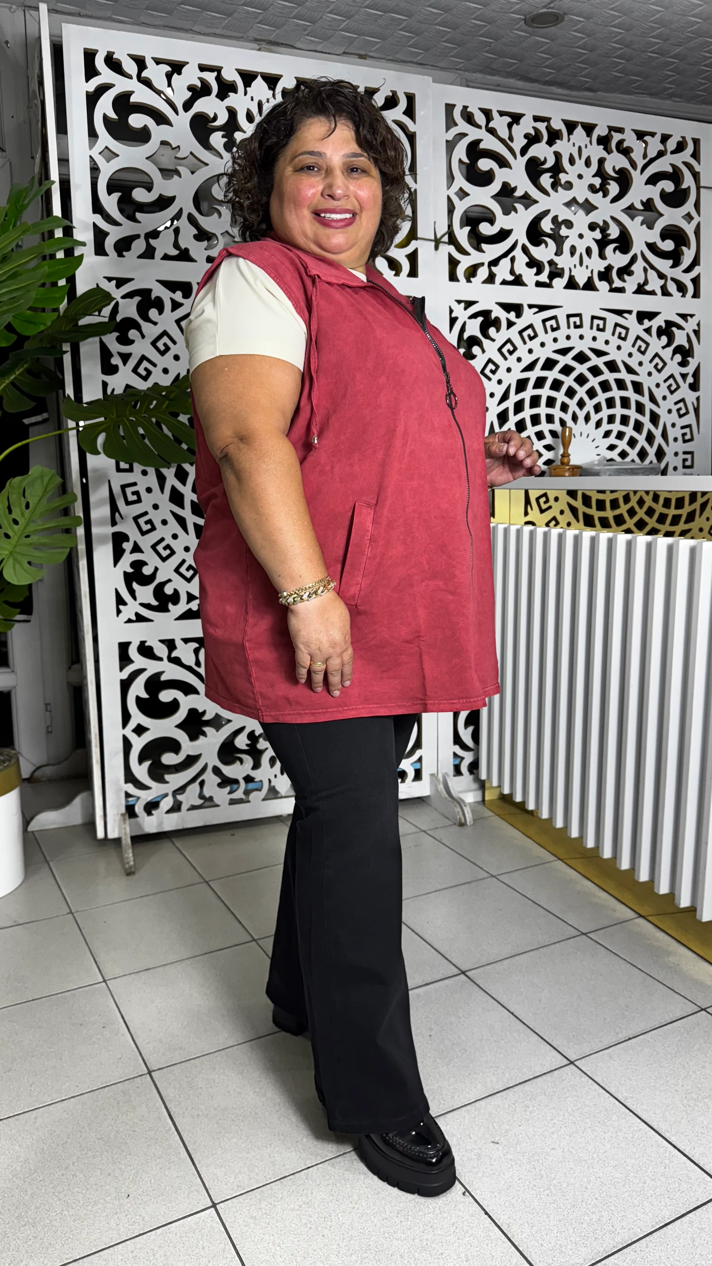 İSPANYOL PAÇA YÜKSEK BEL FUL ESNEK KOT PANTOLON