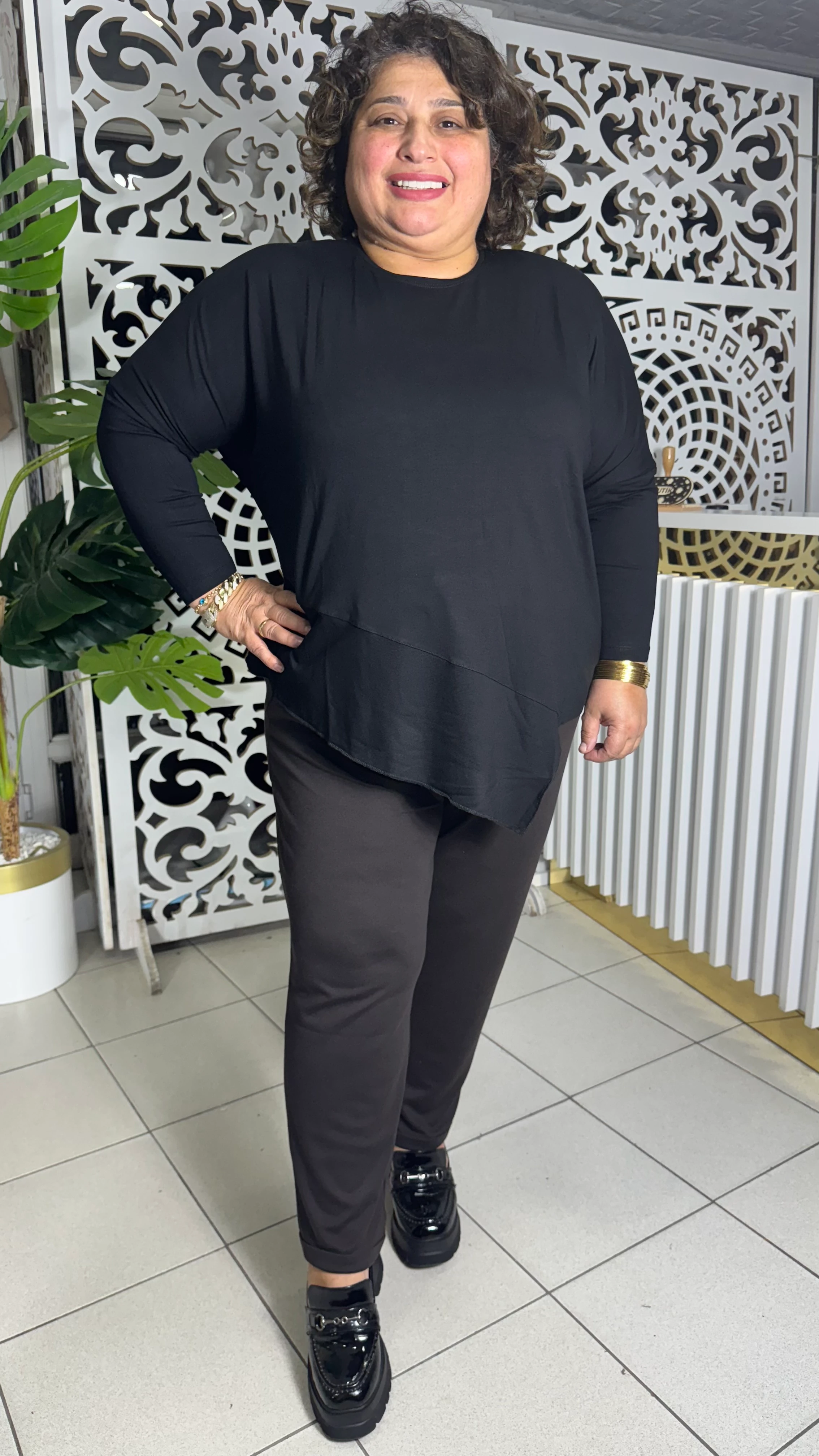 BÜYÜK BEDEN UZUN KOL MENDİL MODEL PENYE