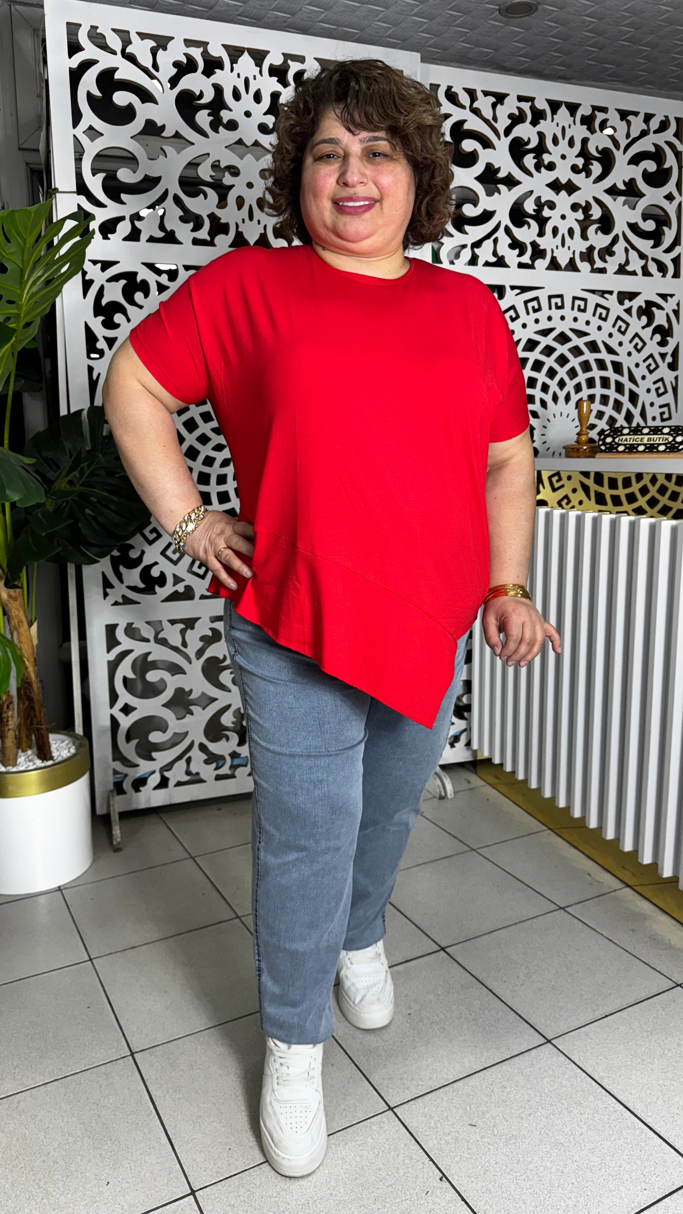 AKAR KUMAŞ FUL ESNEK PANTOLON - MAVİ