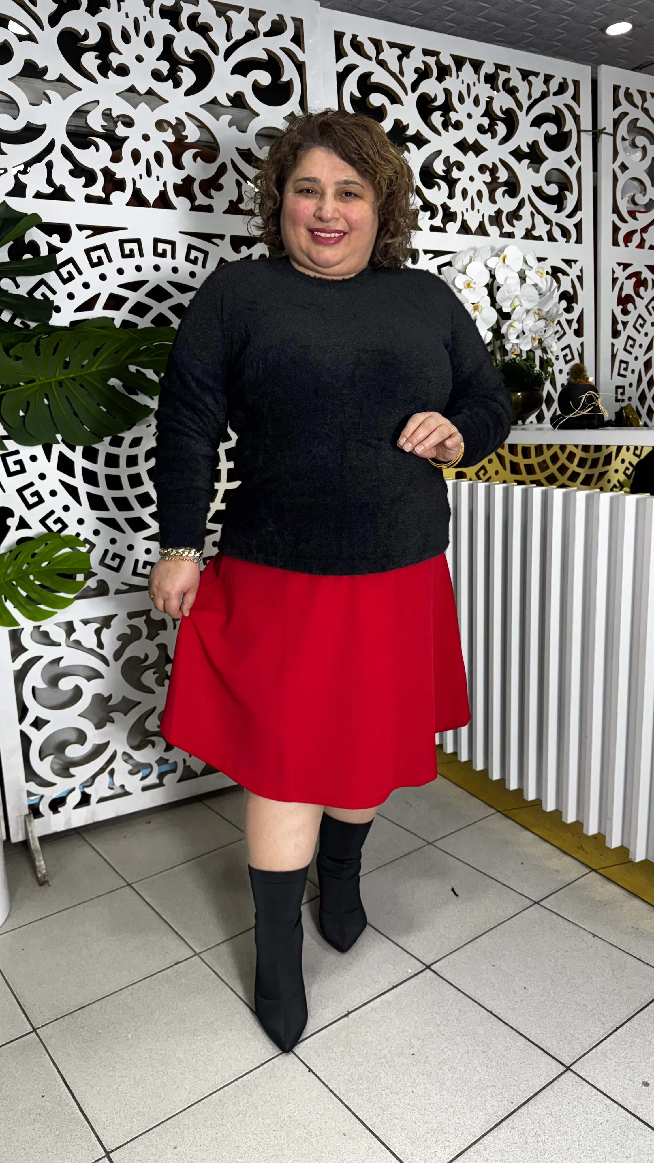 BÜYÜK BEDEN KLOŞ ETEK