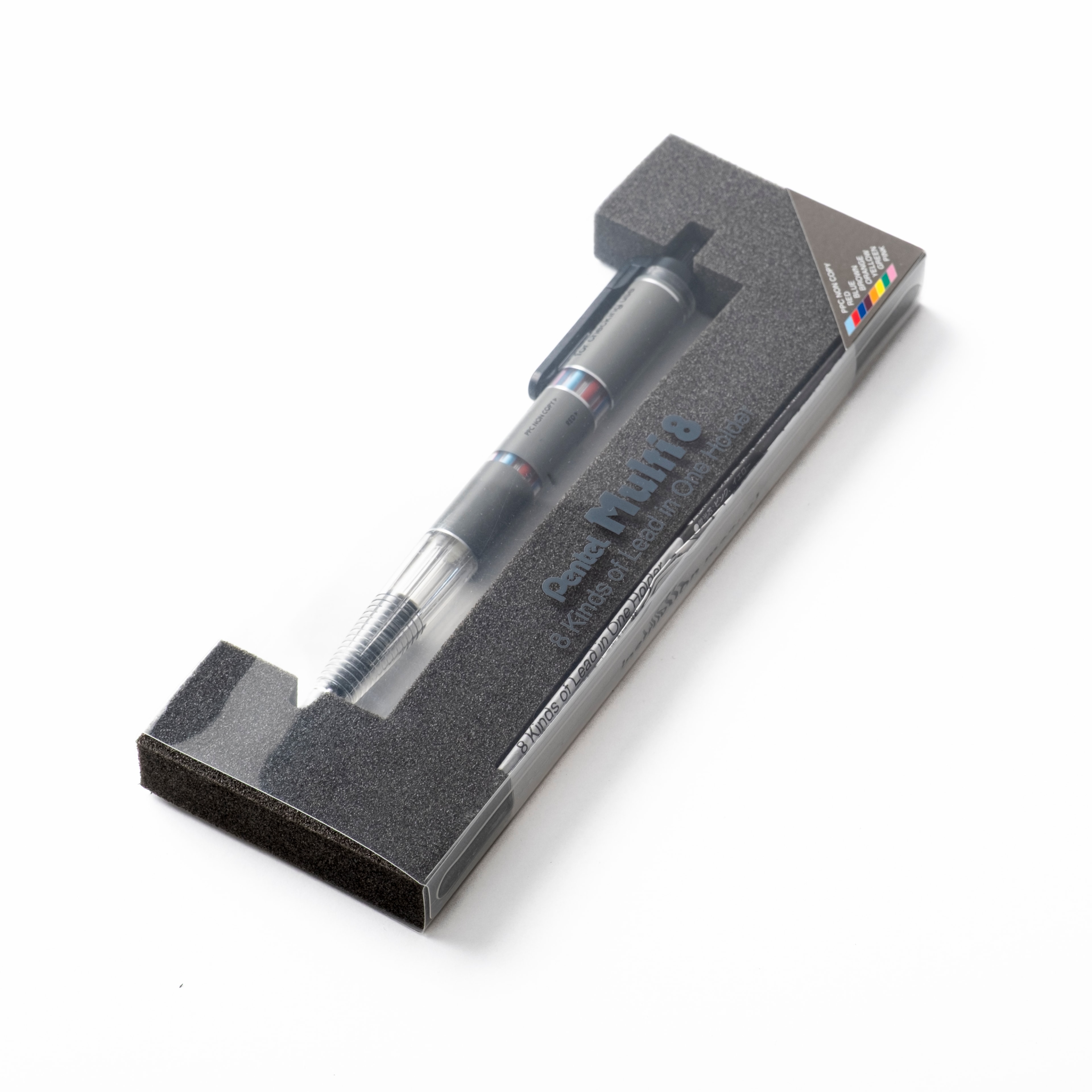 Pentel Multi 8 Mekanik Kalem – 8 Renkli 2 mm Kurşun