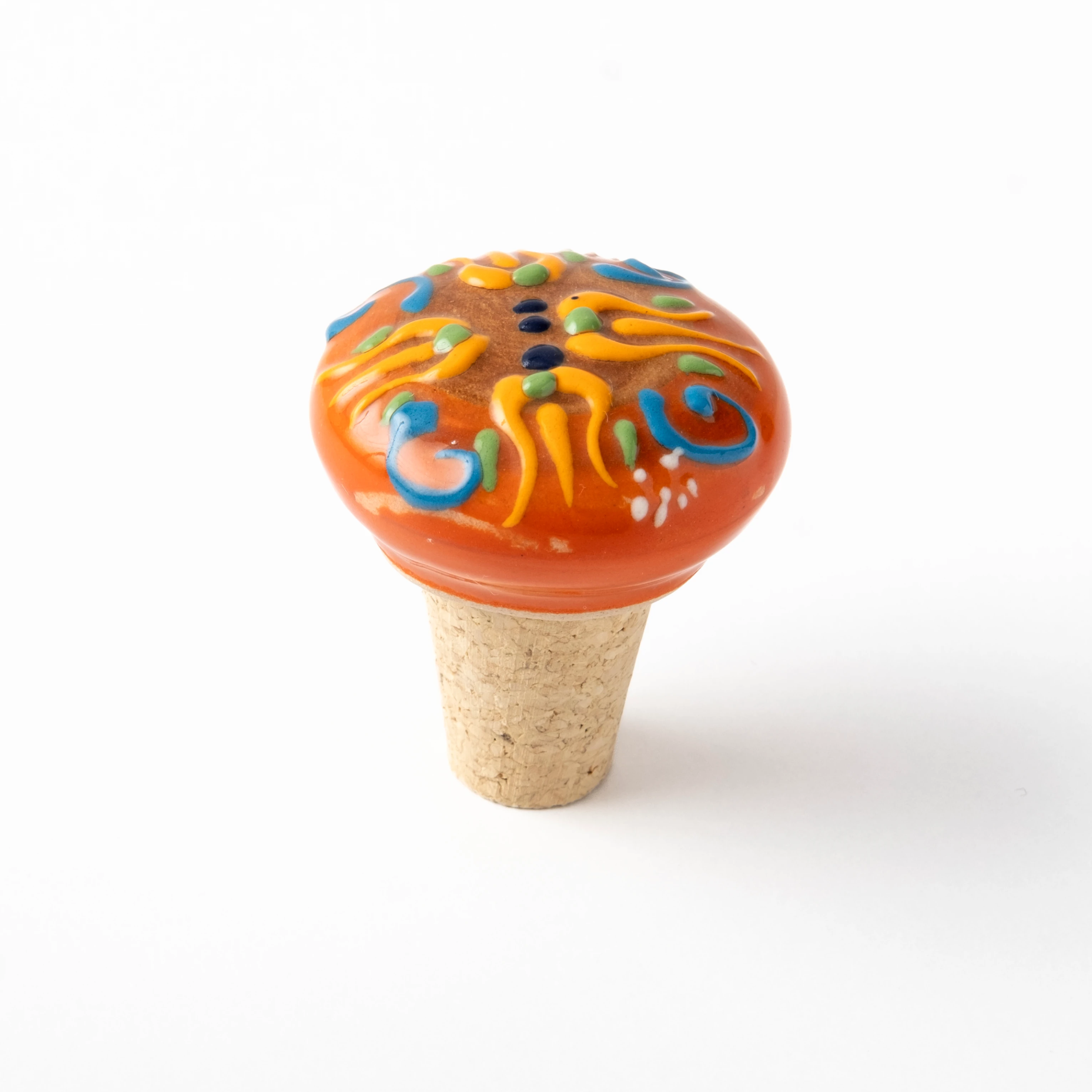 Flora Mandala Şarap Tıpası