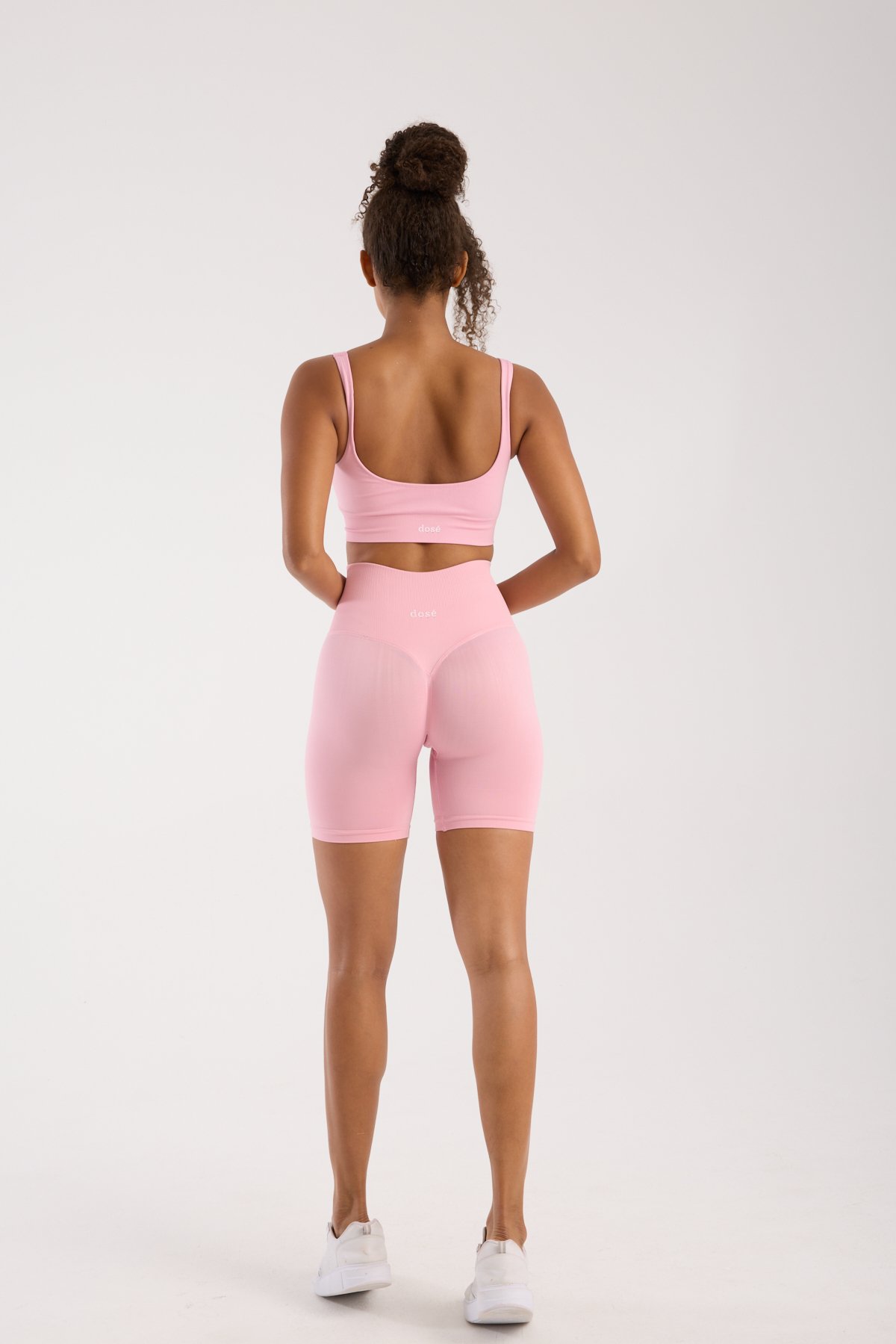 Seamless/Dikişsiz Toparlayıcı Push Up Spor Büstiyer Şort Takım