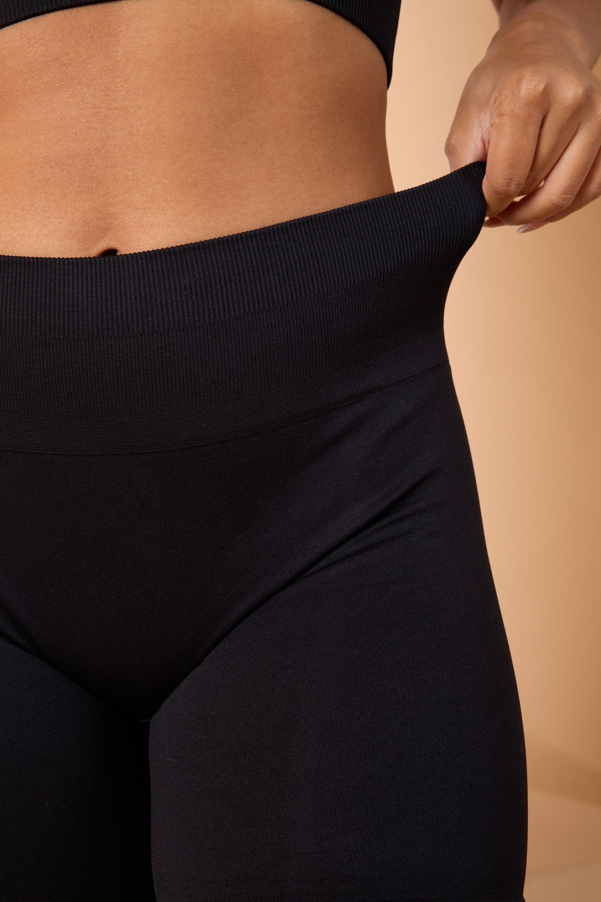 Noir Libre Seamless/Dikişsiz Toparlayıcı Push Up Şort Büstiyer Takım