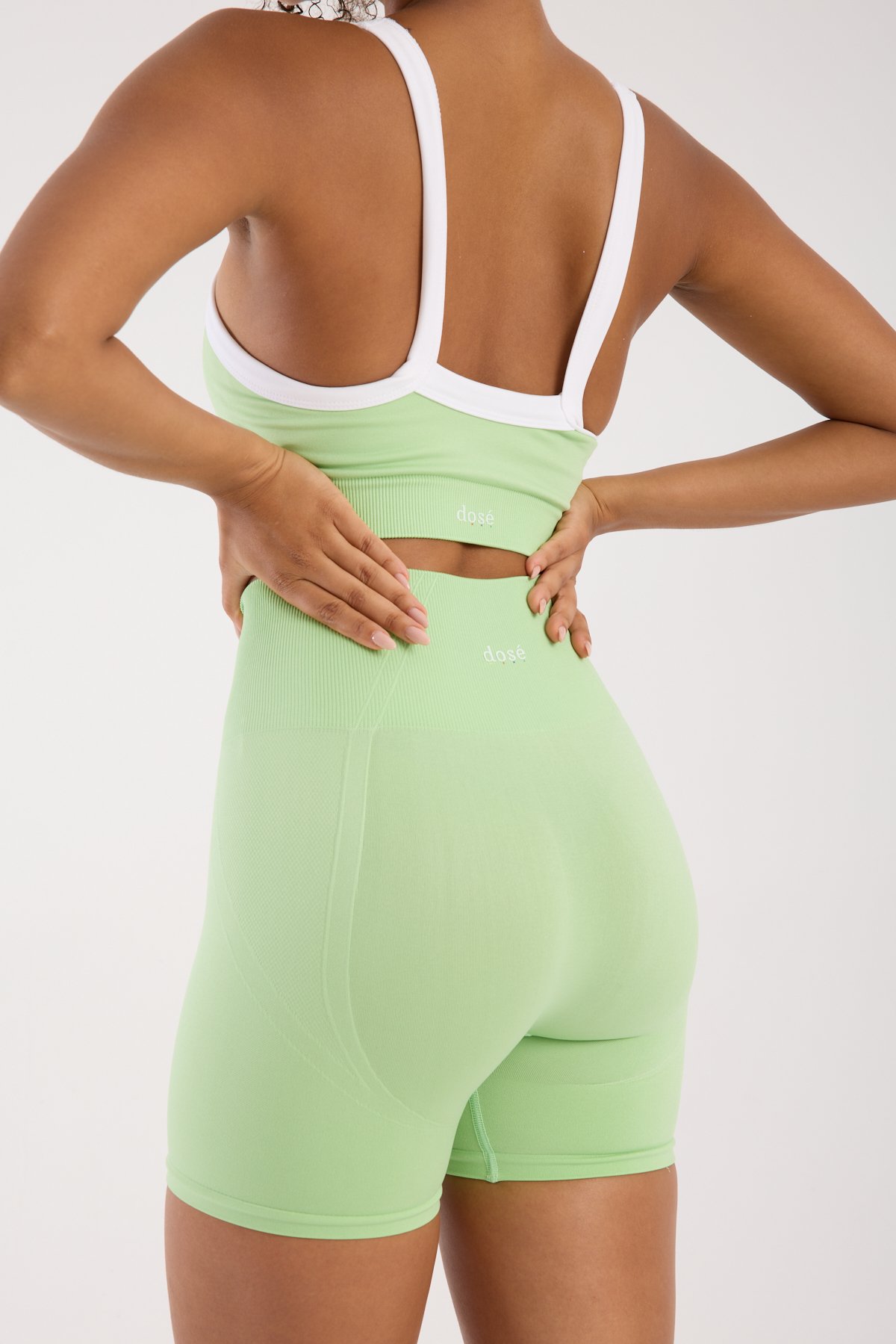 Seamless/Dikişsiz Toparlayıcı Push Up Spor Büstiyer Şort Takım