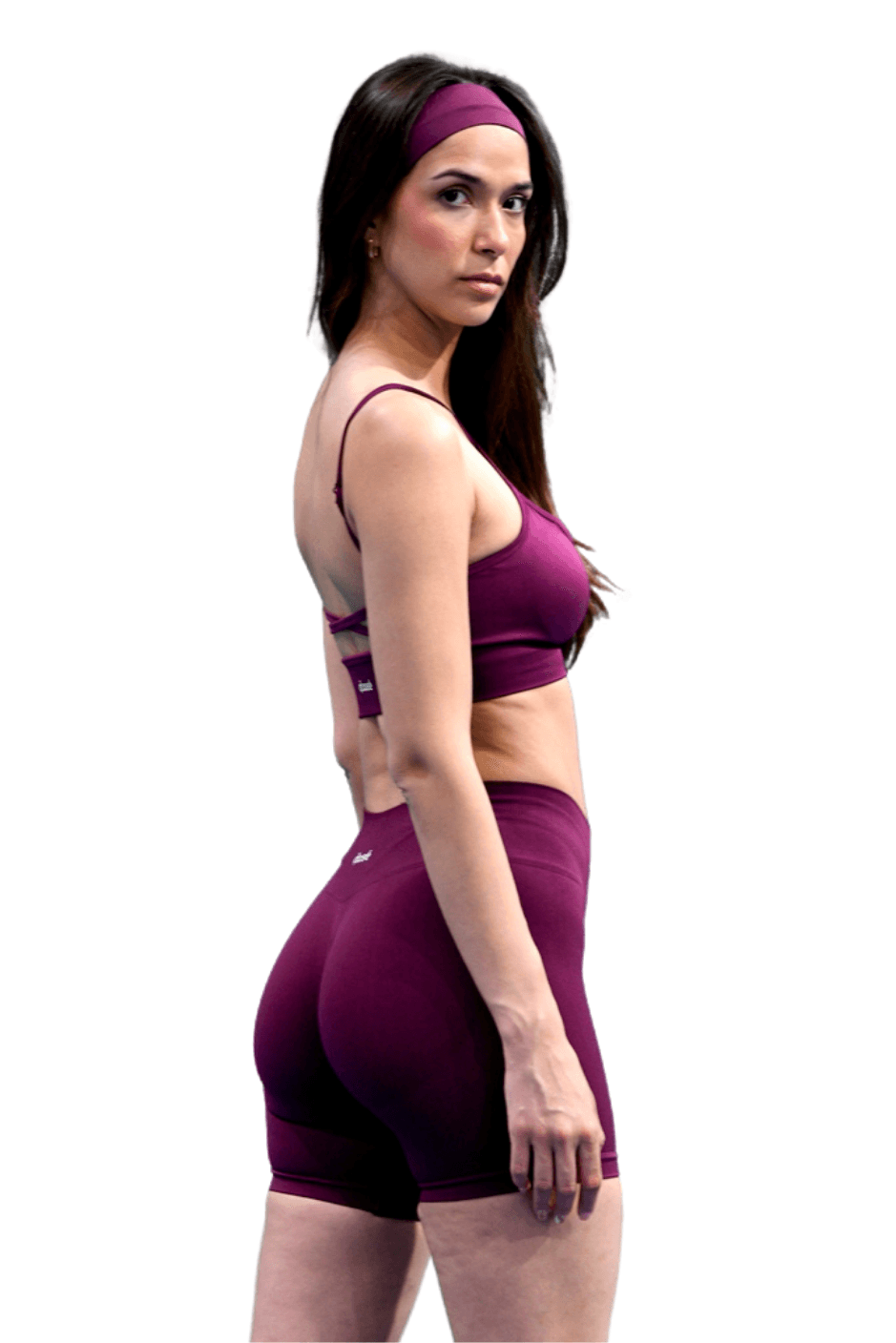 Crimson Set Seamless/Dikişsiz Push Up Toparlayıcı Şort Büstiyer Takım