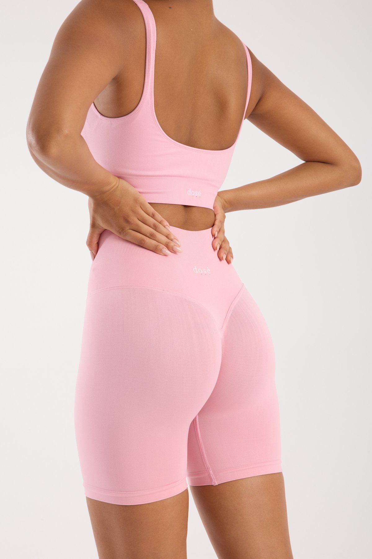 Seamless/Dikişsiz Toparlayıcı Push Up Spor Büstiyer Şort Takım