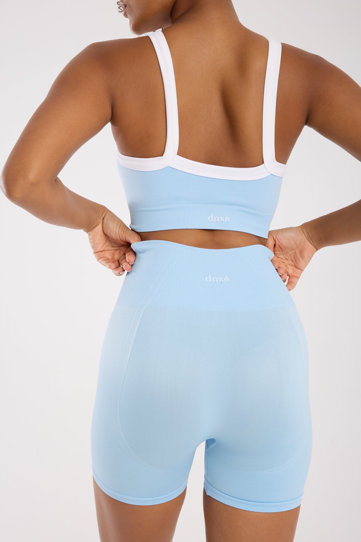 Seamless/Dikişsiz Toparlayıcı Push Up Spor Büstiyer Şort Takım