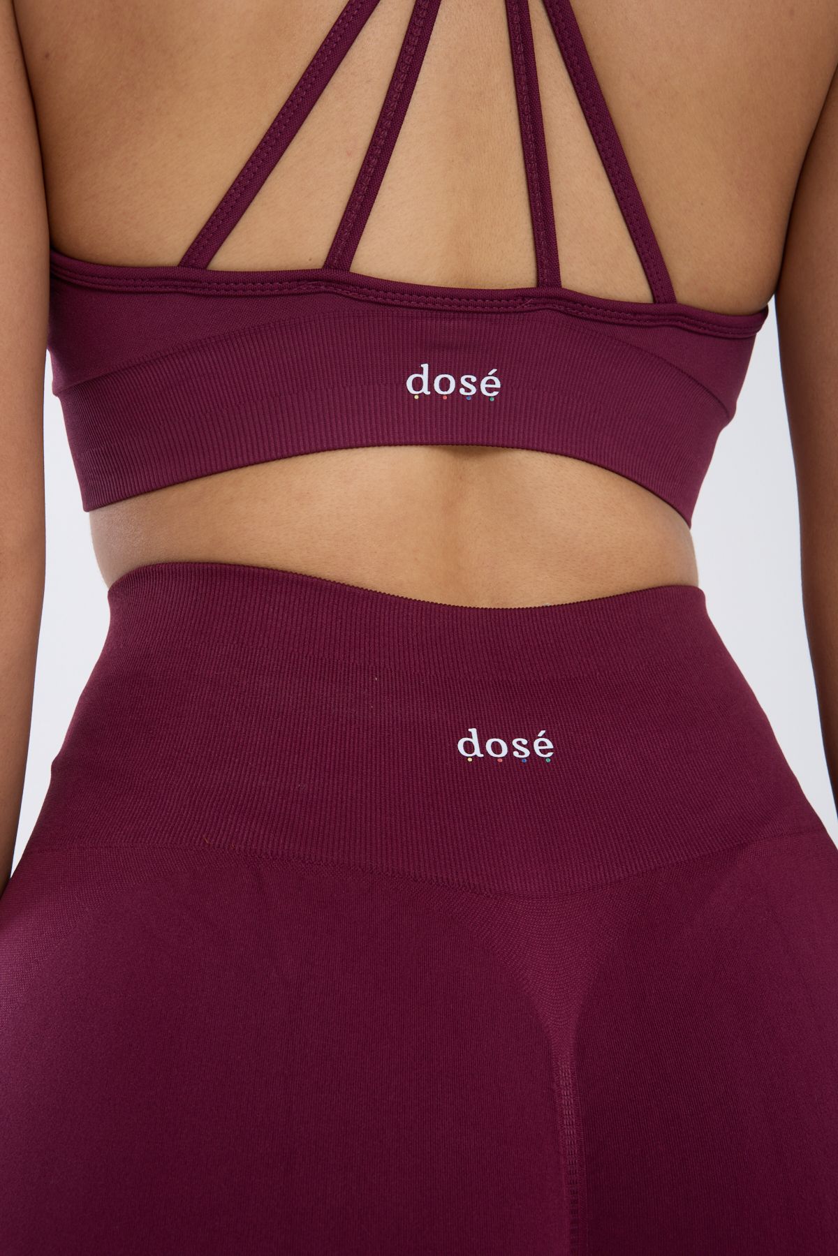 Crimson Set Seamless/Dikişsiz Toparlayıcı Push Up Tayt Büstiyer Takım