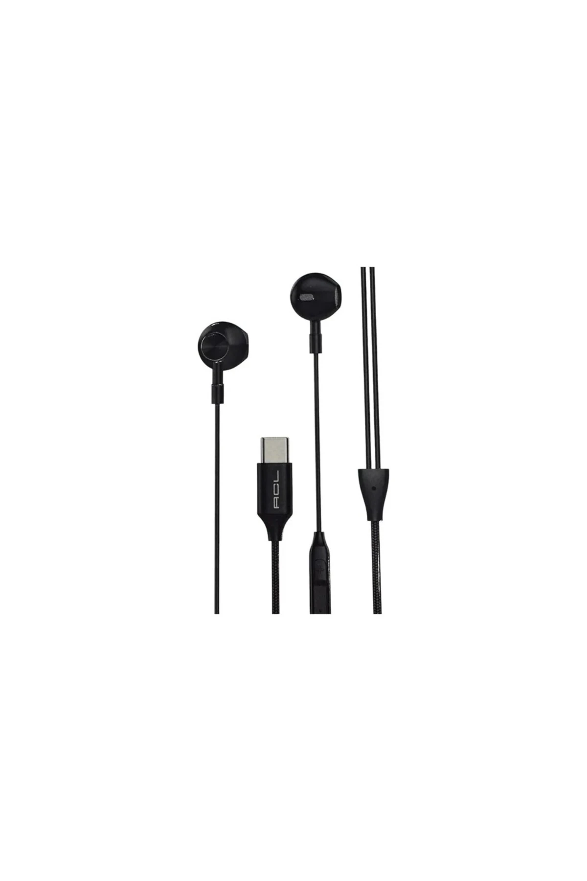 K1-73 Usb-C Girişli Mikrofonlu Kumandalı 1.2mt kablolu Kulaklık main variant image