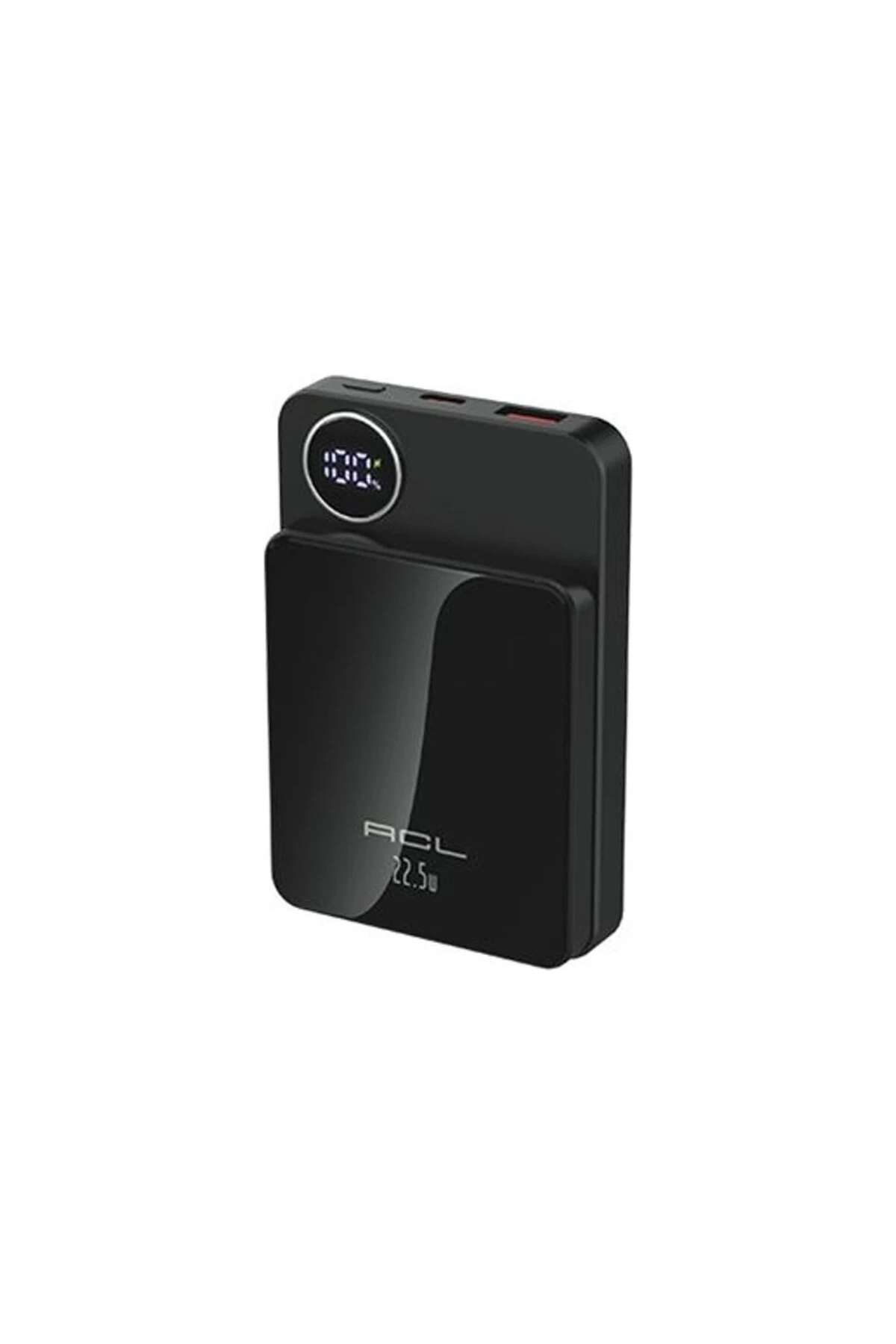 PW-111 22.5W Hızlı Şarjlı 10.000 Mah LCD Göstergeli Wireless Powerbank image