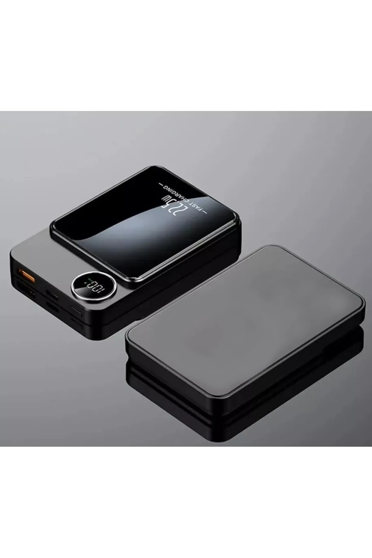 PW-111 22.5W Hızlı Şarjlı 10.000 Mah LCD Göstergeli Wireless Powerbank