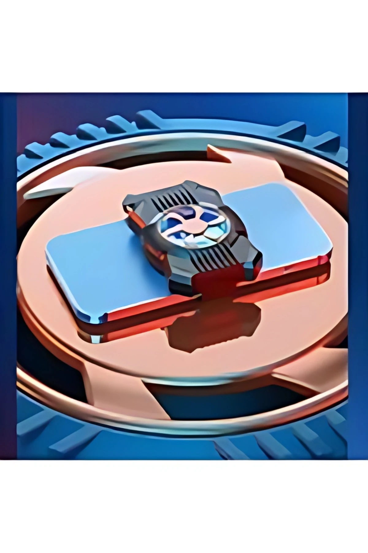 BLSR-3 LED Işıklı 400mah Cep Telefonu Soğutma Fanı