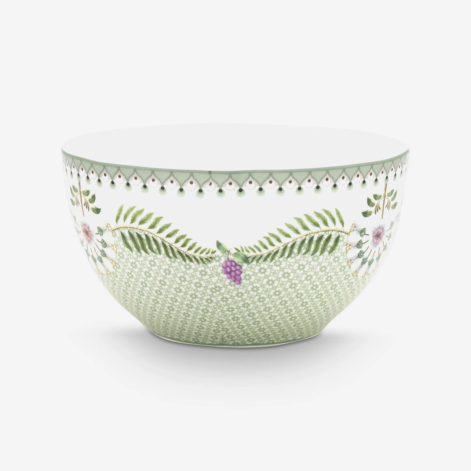 Yeşil Porselen Kase 15 Cm Lily & Lotus Collection