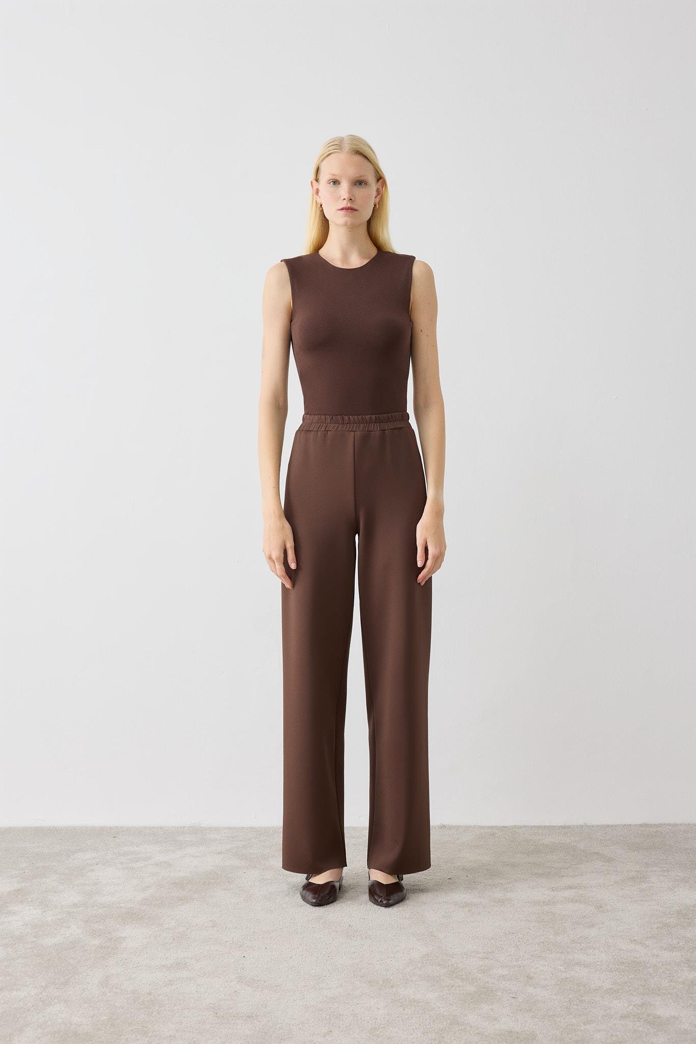 ASEL SCUBA BOL PANTOLON ACI KAHVE