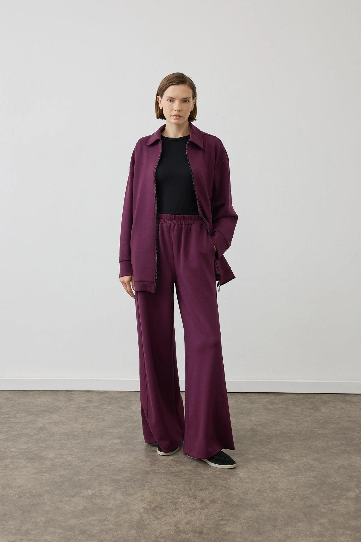 SERENA ÖRME PANTOLONLU TAKIM BORDO