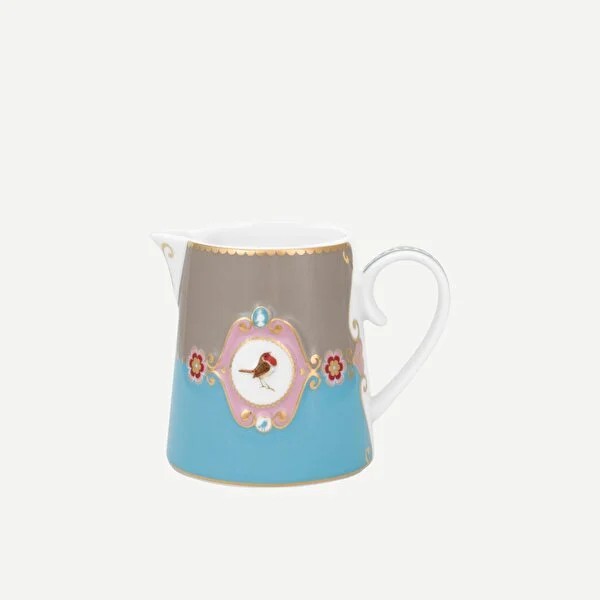 Mavi Haki Porselen Sütlük 270 Ml Love Birds Collection by Pip Studio