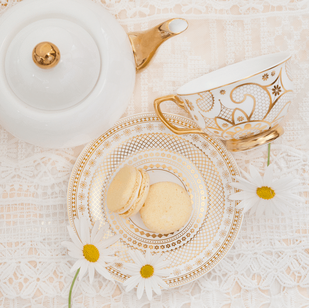 Teacup Georgia Lace Pearl
