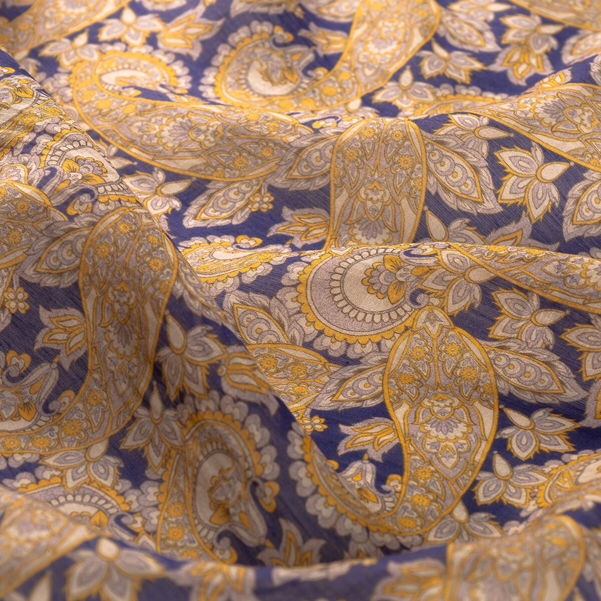 Taş Gold Mezopotamya Model 02 Desenli Tensel Eşarp