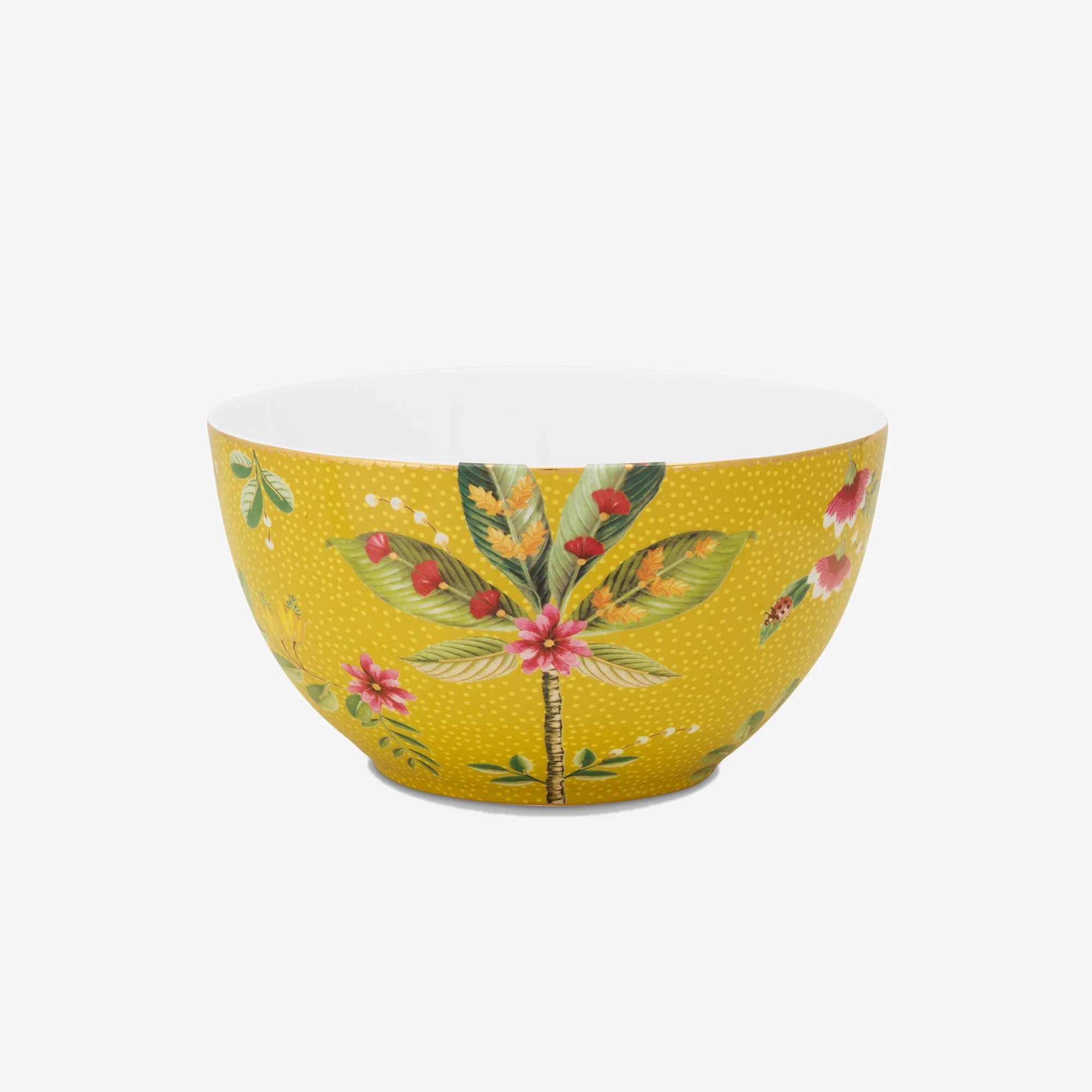 Sarı Porselen Kase 15 Cm La Majorelle