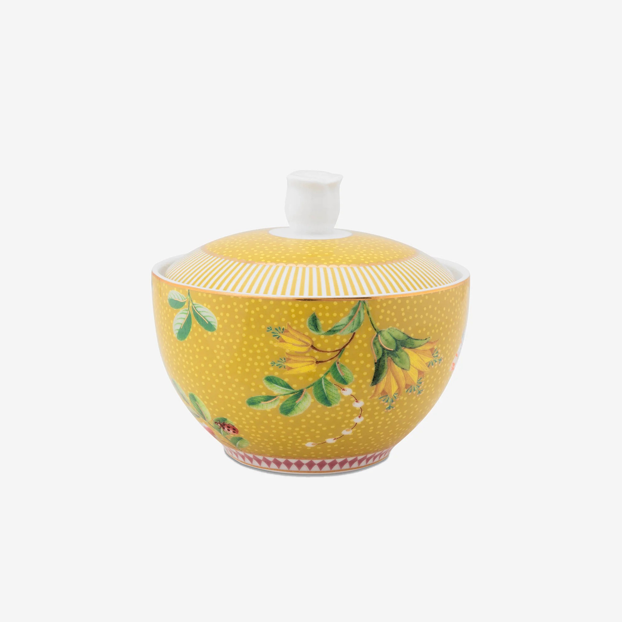 Sarı Porselen Şekerlik 300 Ml La Majorelle