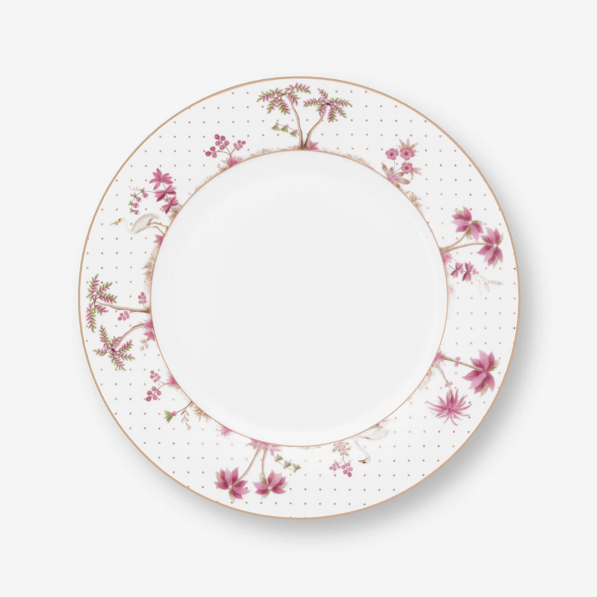 Beyaz Porselen Yemek Tabağı 26,5 Cm Jolie Collection by Pip Studio