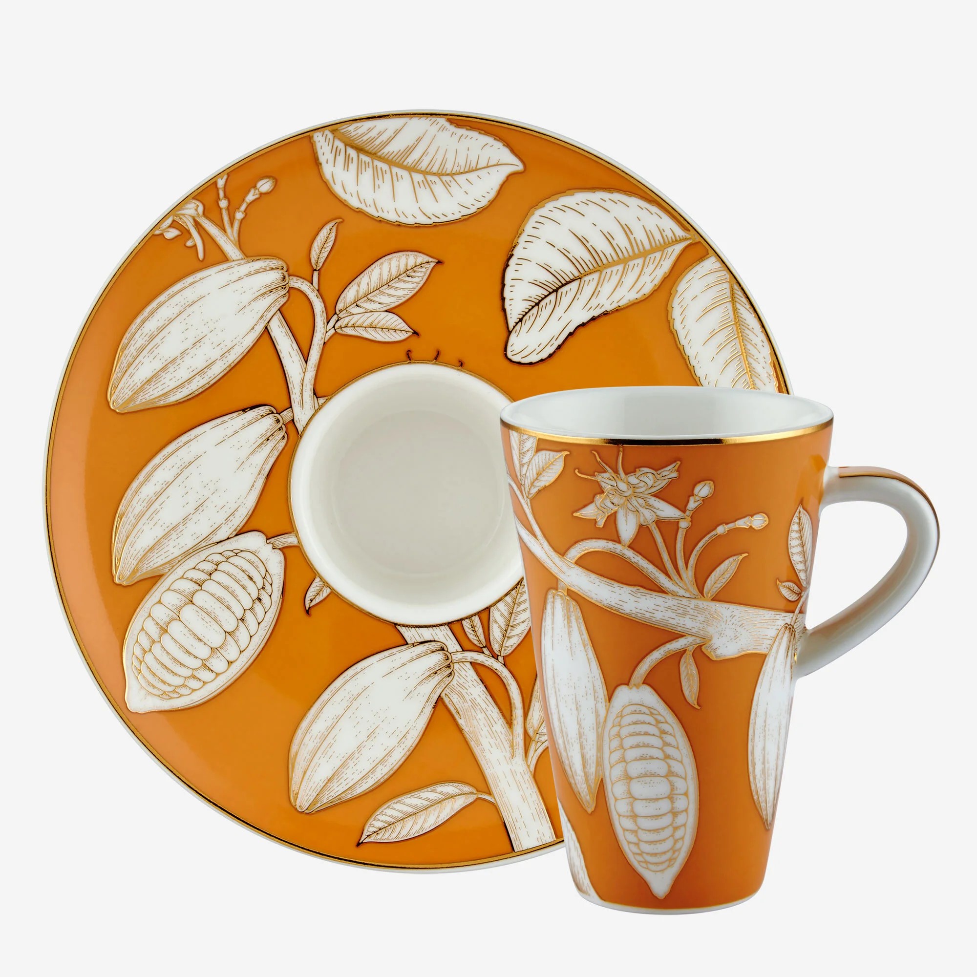 Terrakota Porselen Kahve Fincan Seti 100 Ml Collection by Chiara Alessi