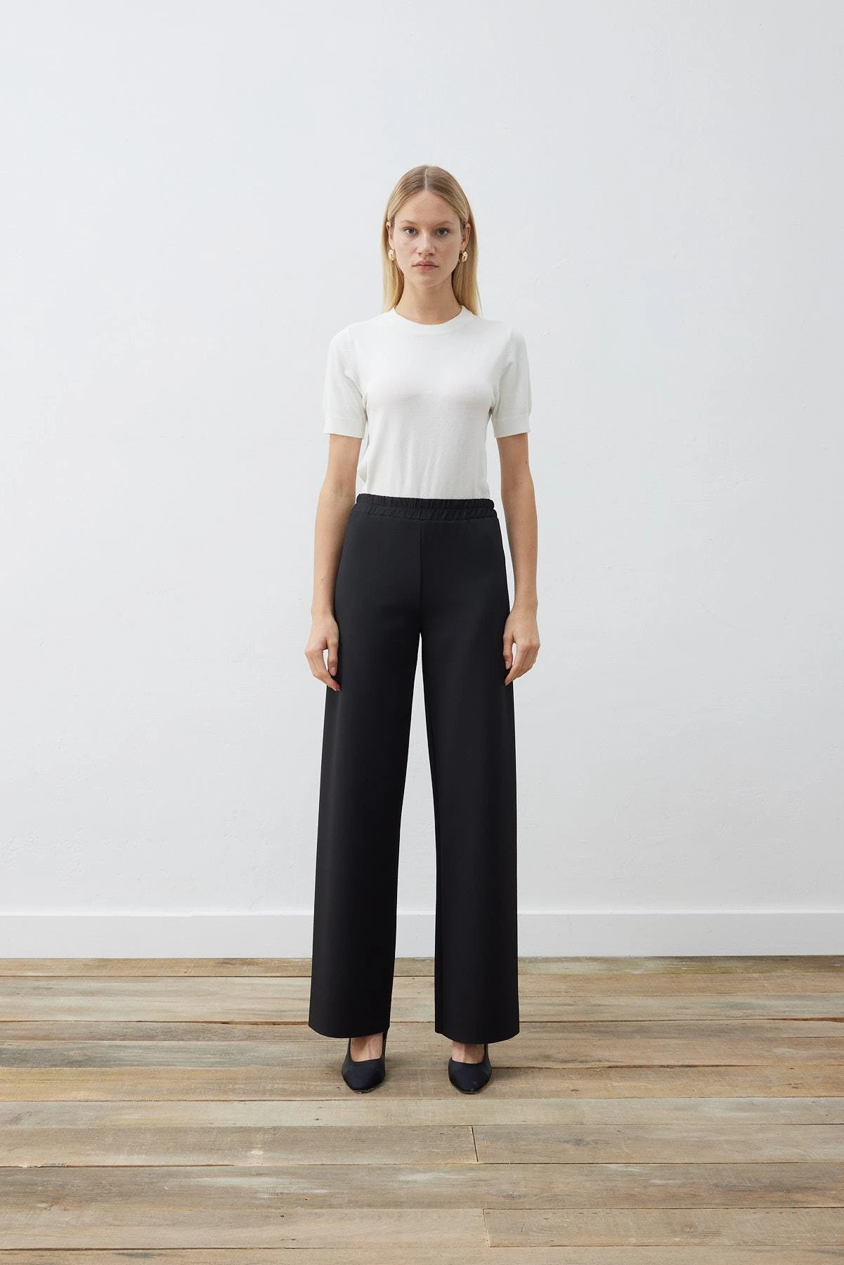 ASEL SCUBA BOL PANTOLON SİYAH