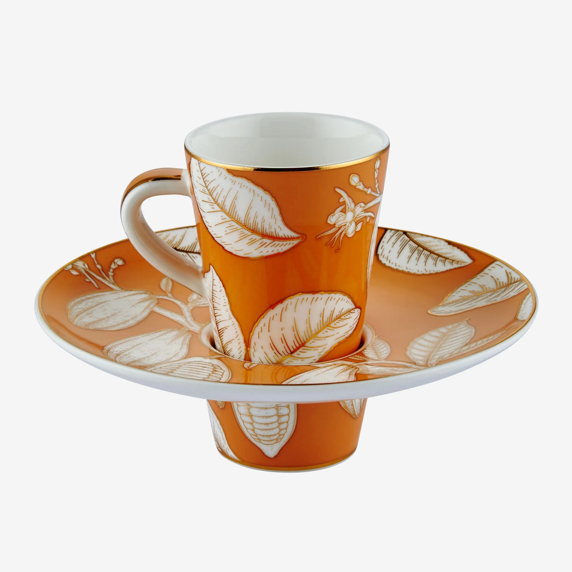 Terrakota Porselen Kahve Fincan Seti 100 Ml Collection by Chiara Alessi