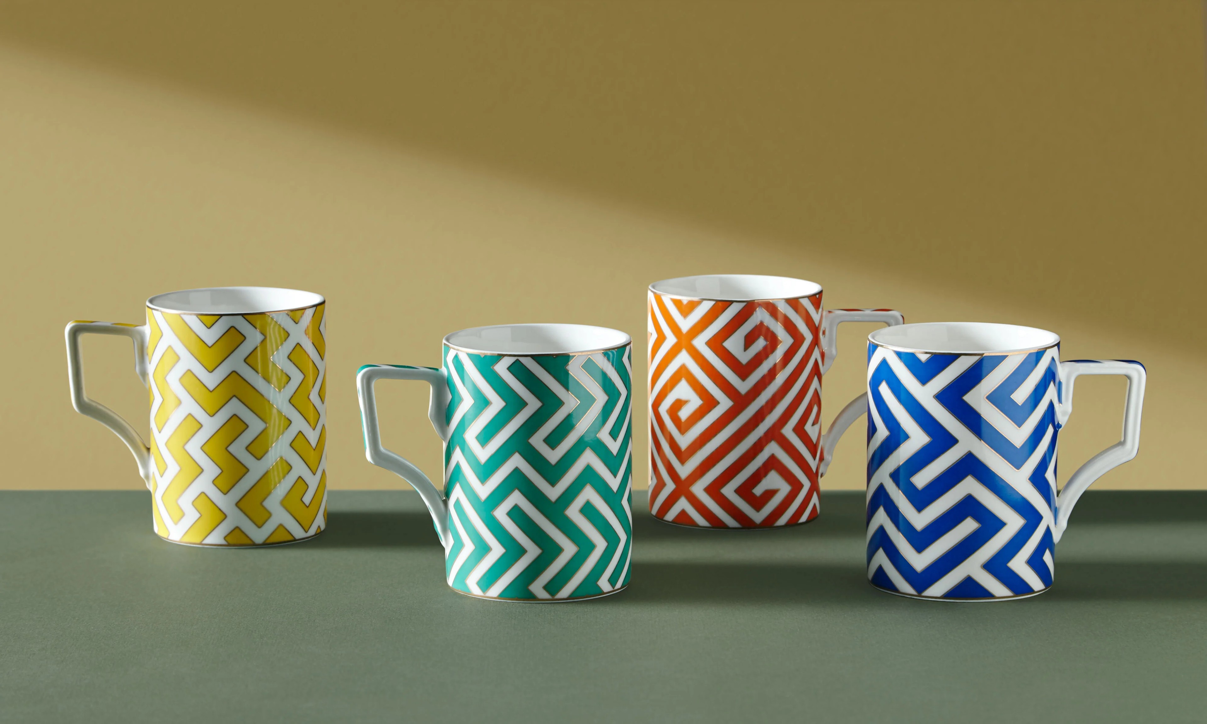 Sarı Porselen Kupa 300 Ml Collection by Chiara Alessi