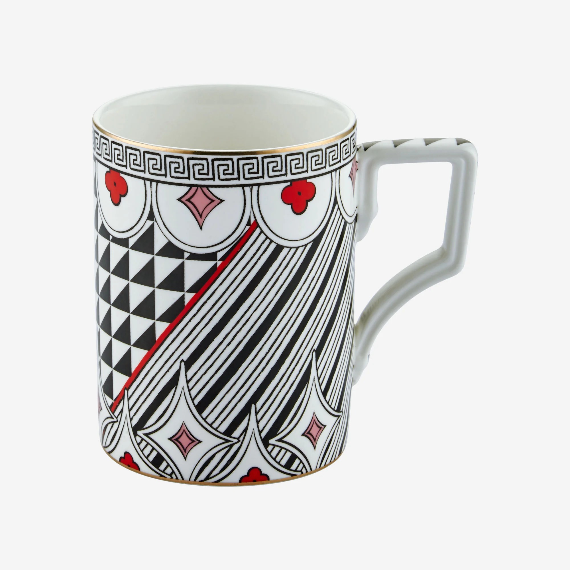 Siyah Porselen Kupa 300 Ml Collection by Chiara Alessi