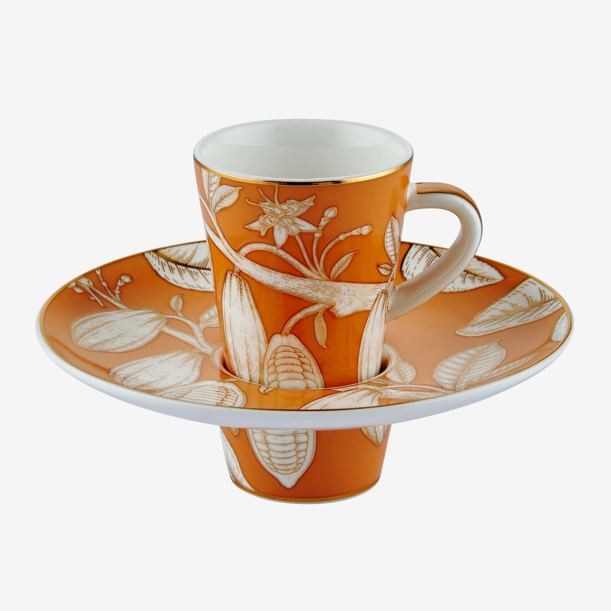 Terrakota Porselen Kahve Fincan Seti 100 Ml Collection by Chiara Alessi