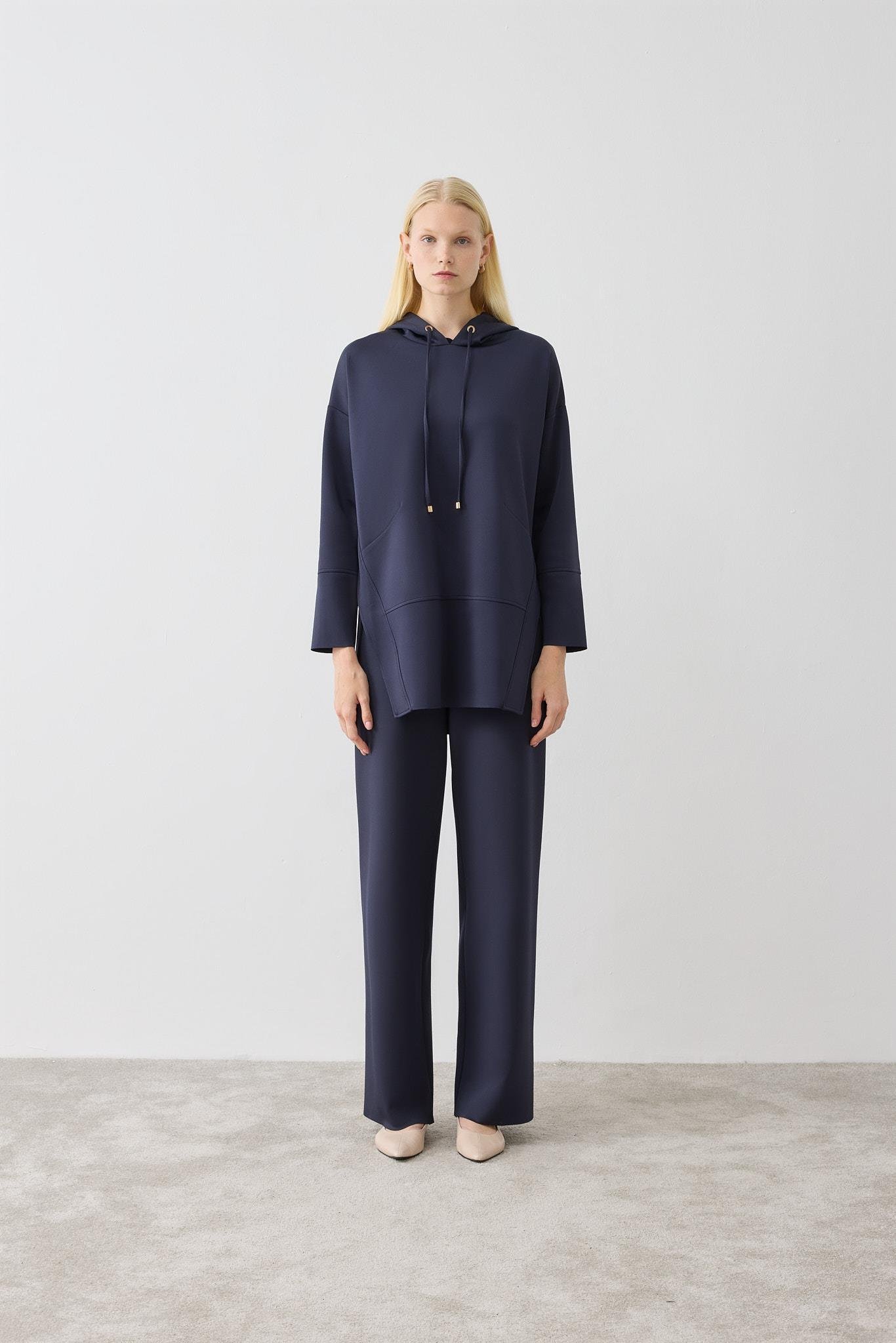 SETA SCUBA TUNIK LACİVERT