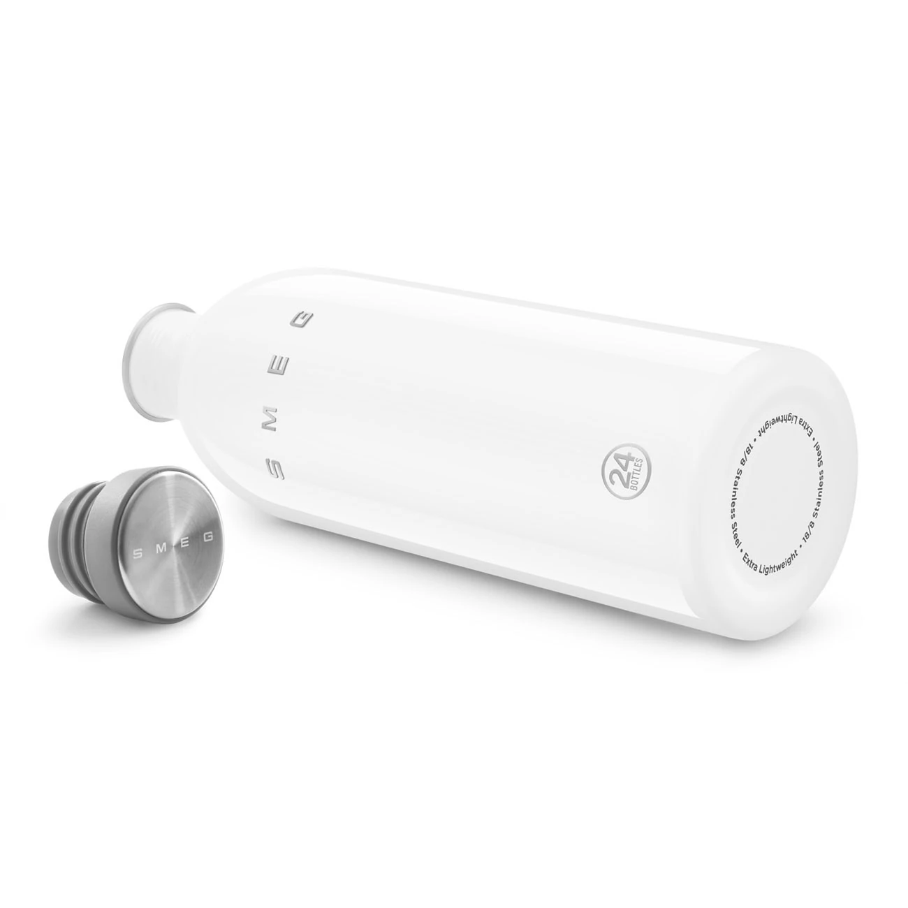 24 WATER BOTT WHITE 1 L