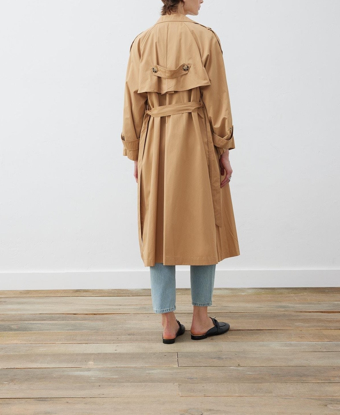 MİLA UZUN TRENÇKOT CAMEL