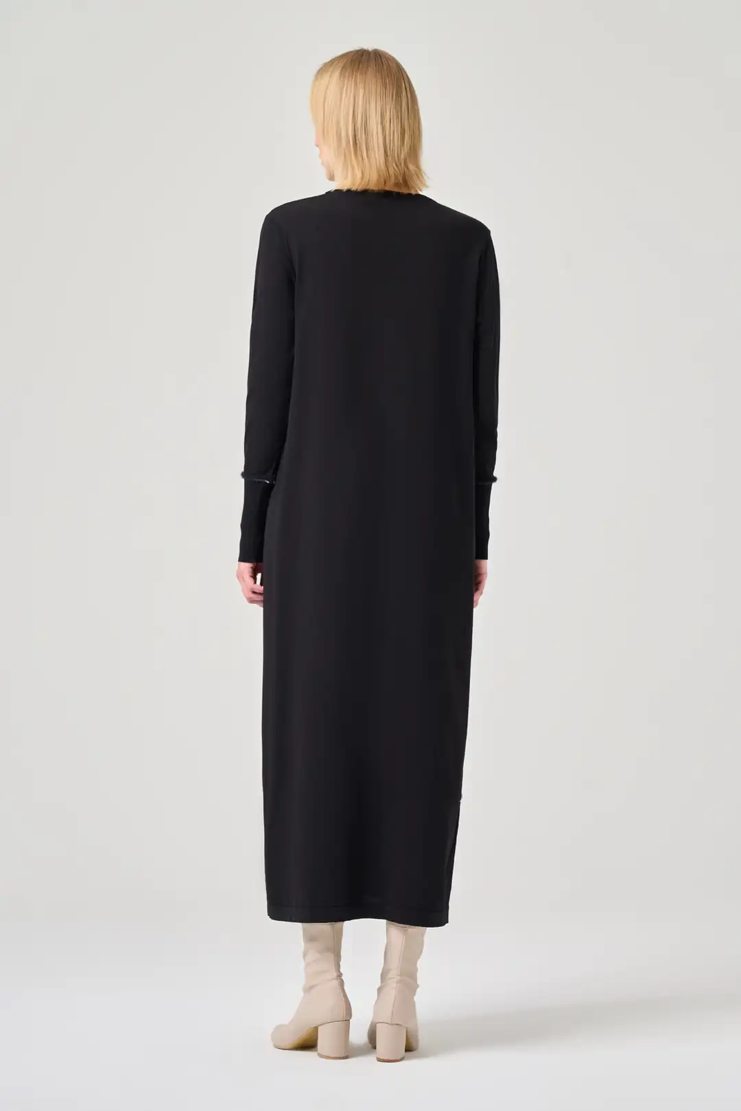 Rayon Soğuk İp Yumoş Elbise