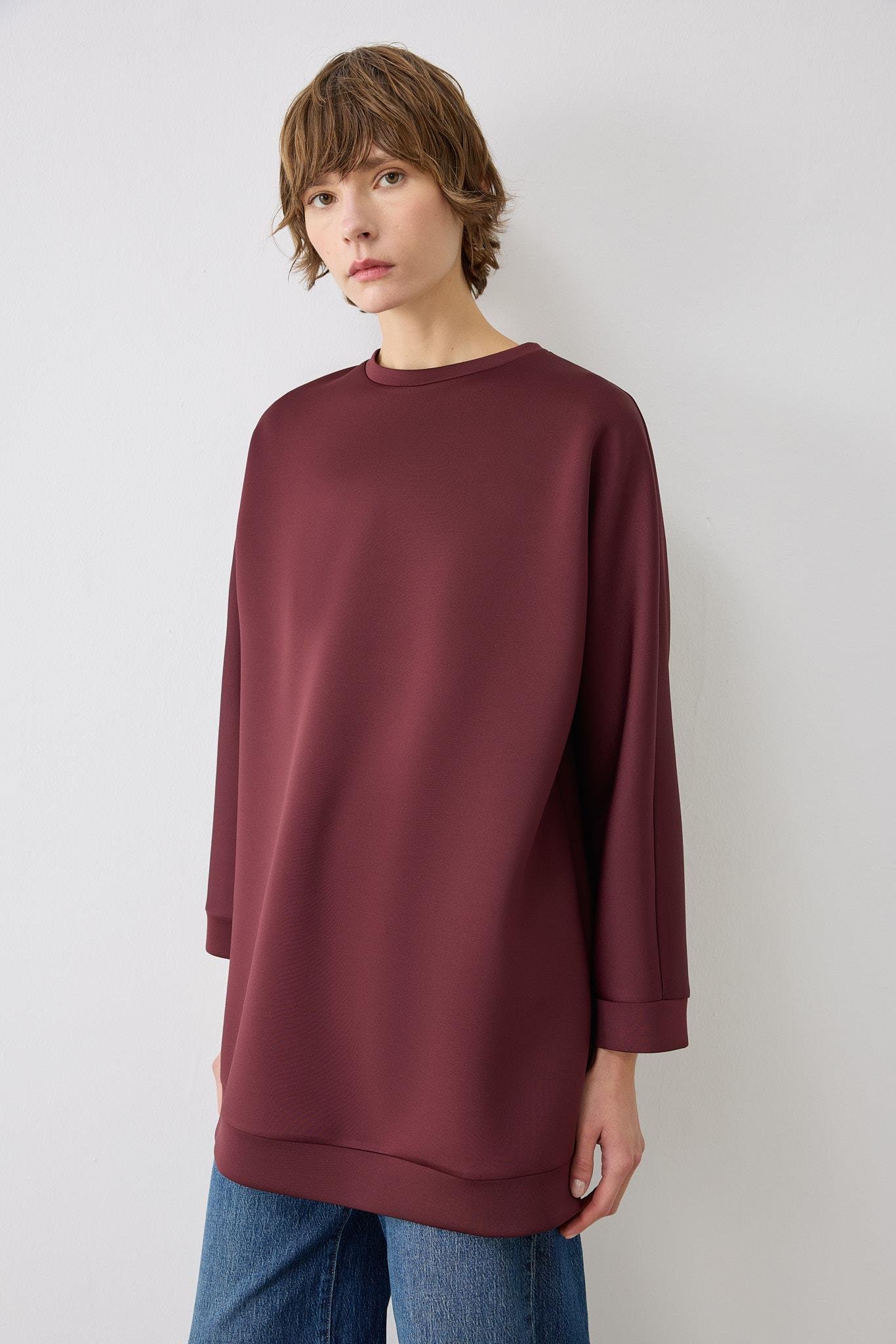 SCUBA PUF SWEAT BORDO