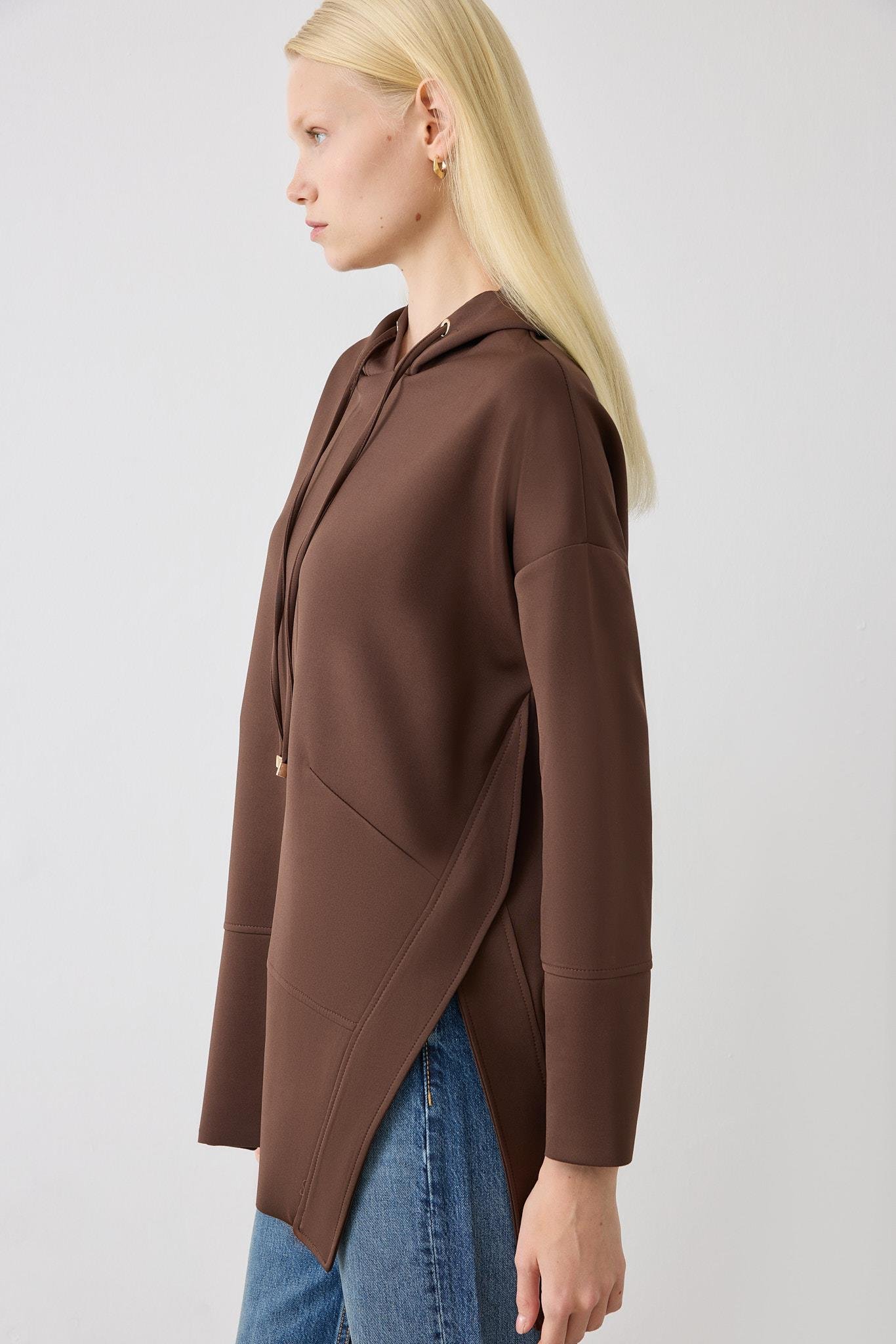 SETA SCUBA TUNIK KAHVE