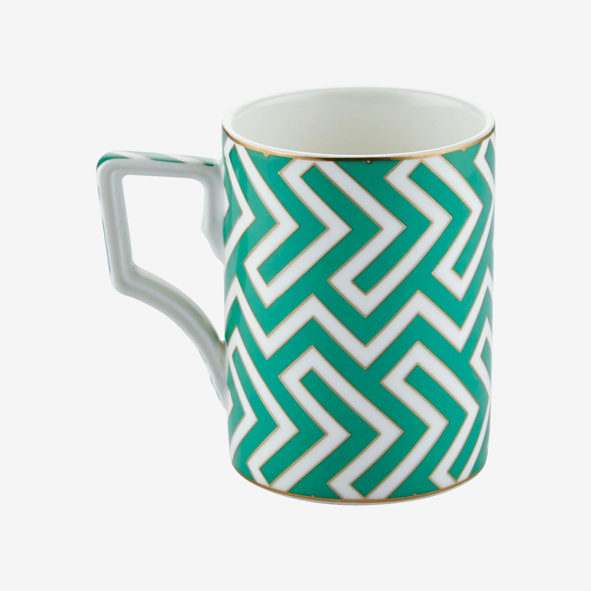 Yeşil Porselen Kupa 300 Ml Collection by Chiara Alessi
