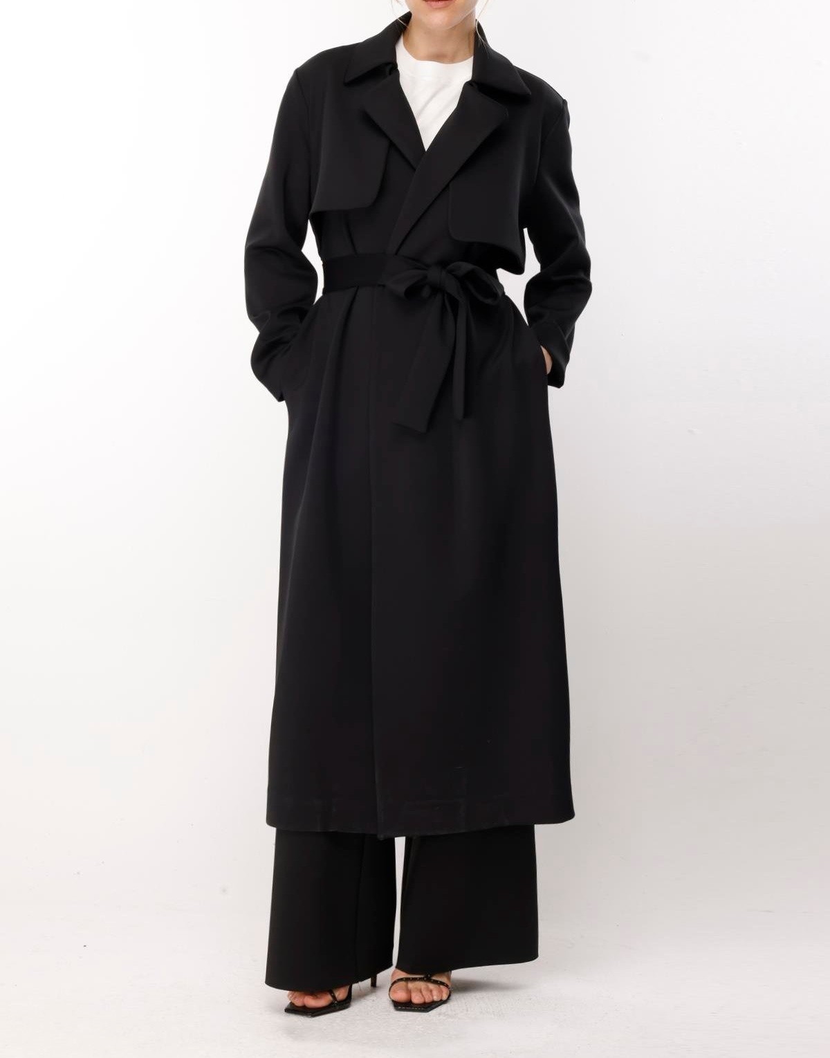 SCUBA TRENCHCOAT SİYAH