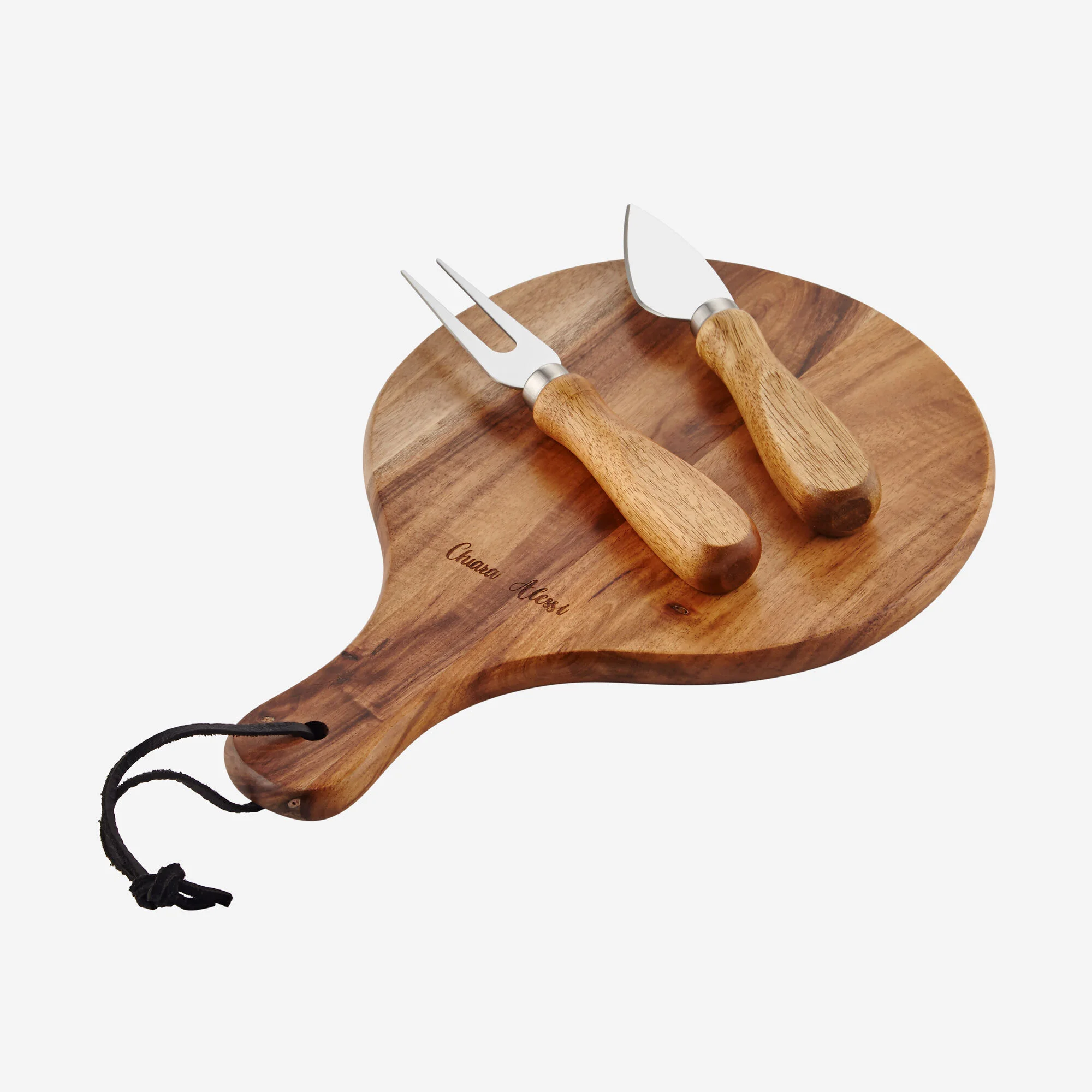 Kahverengi Ahşap Peynir Sunum Tabağı Collection by Chiara Alessi