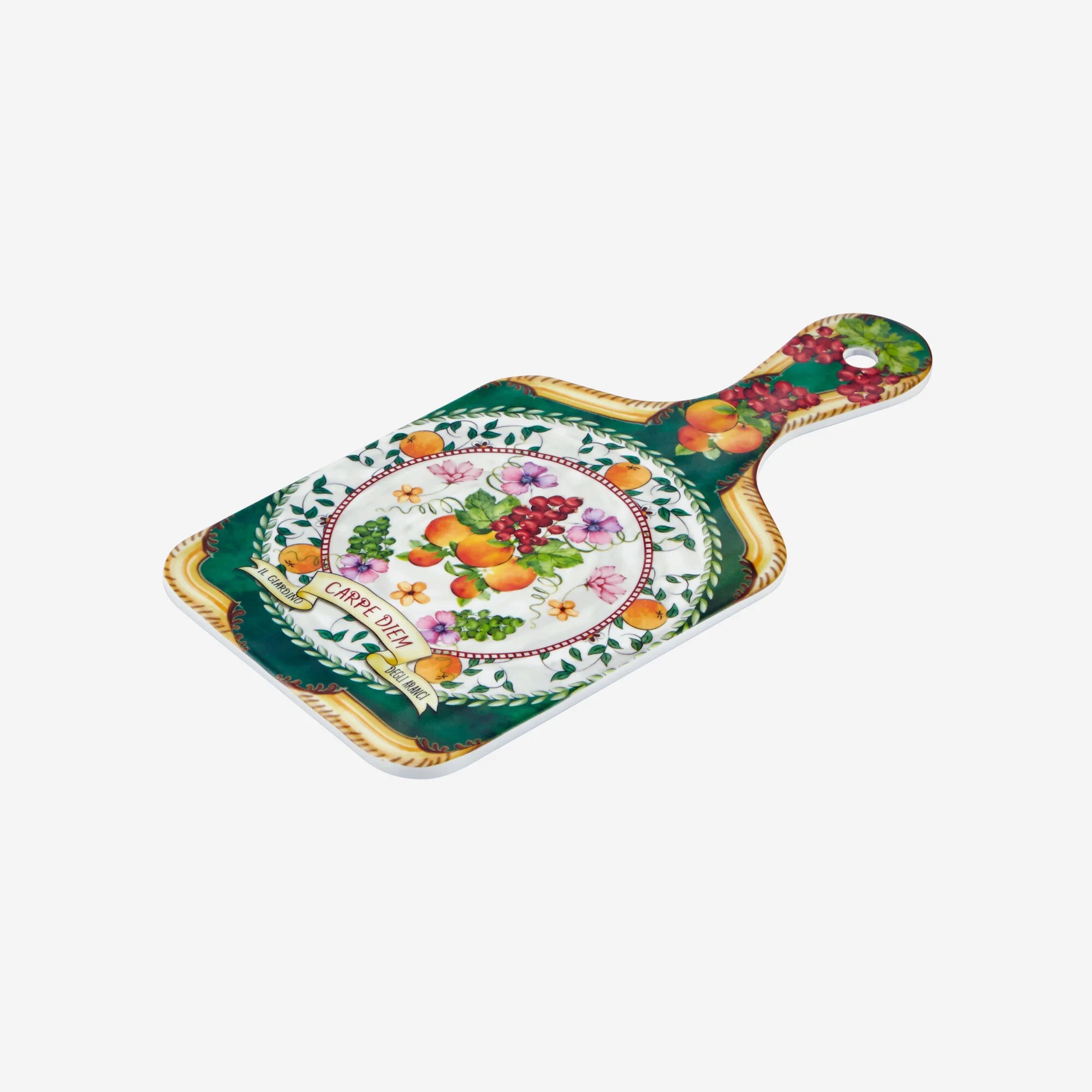 Yeşil Melamin Sunum Tahtası 25 Cm Carpe Diem Collection by Chiara Alessi