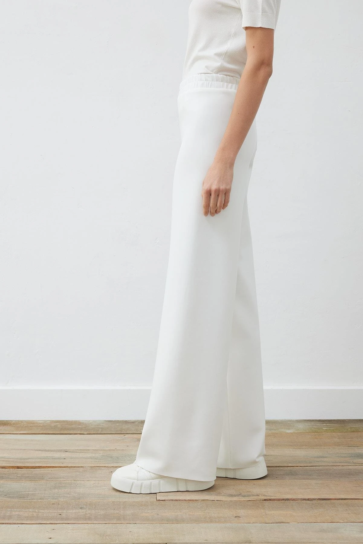 ASEL SCUBA BOL PANTOLON BEYAZ