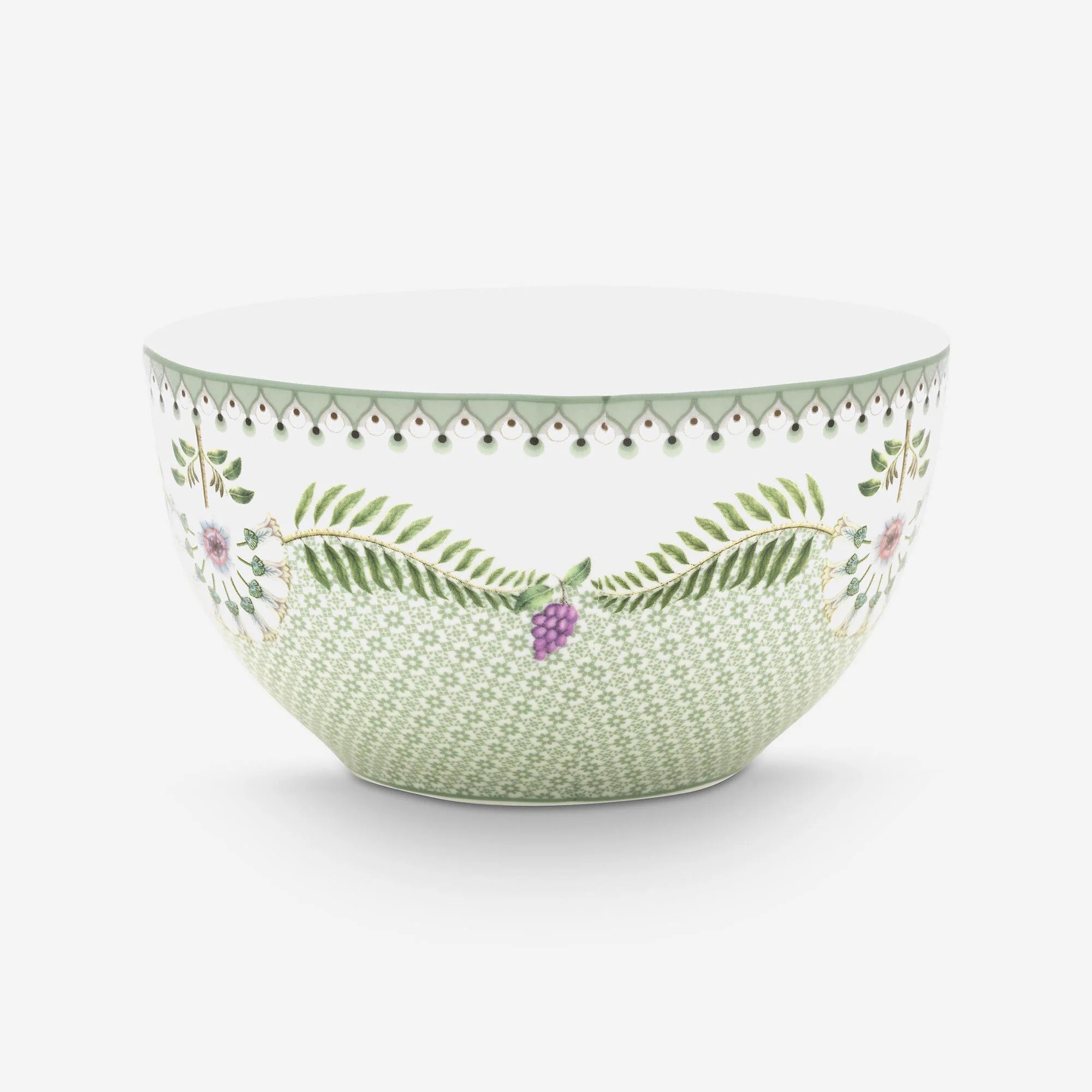 Yeşil Porselen Kase 15 Cm Lily & Lotus Collection