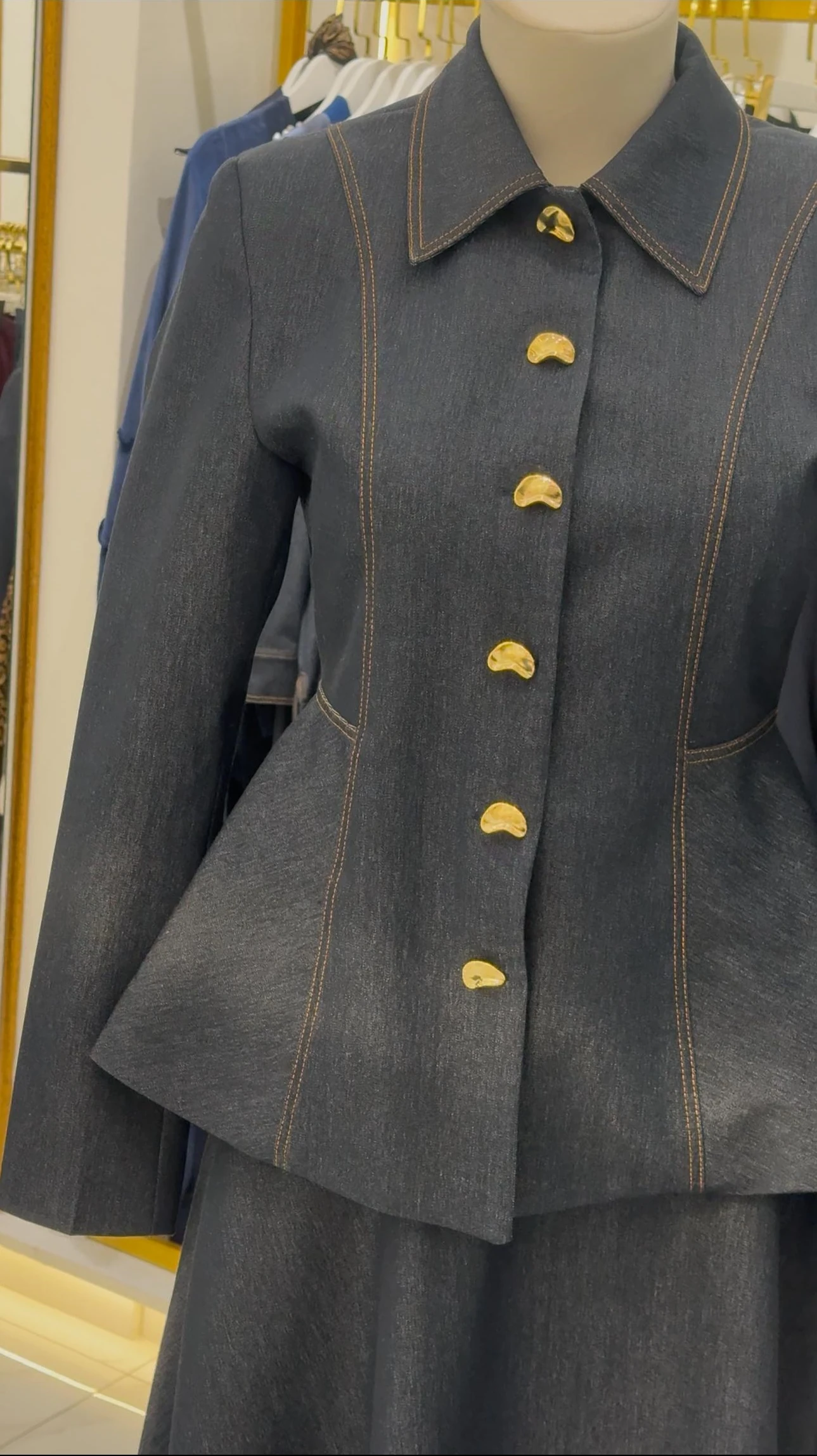 DENİM KOT ETEK TAKIM 